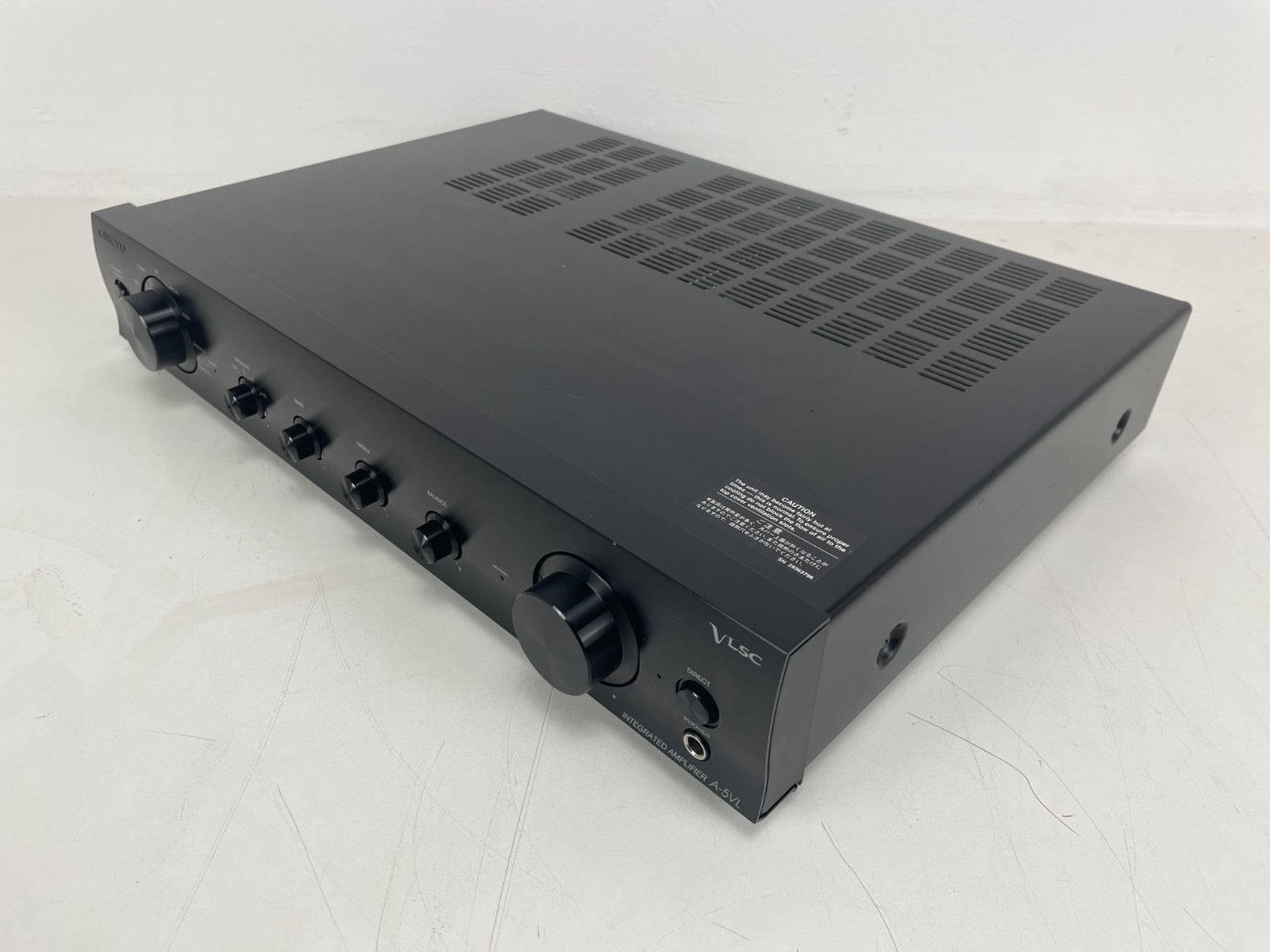 Onkyo A-5VL Integrated Amplifier – Mint Condition