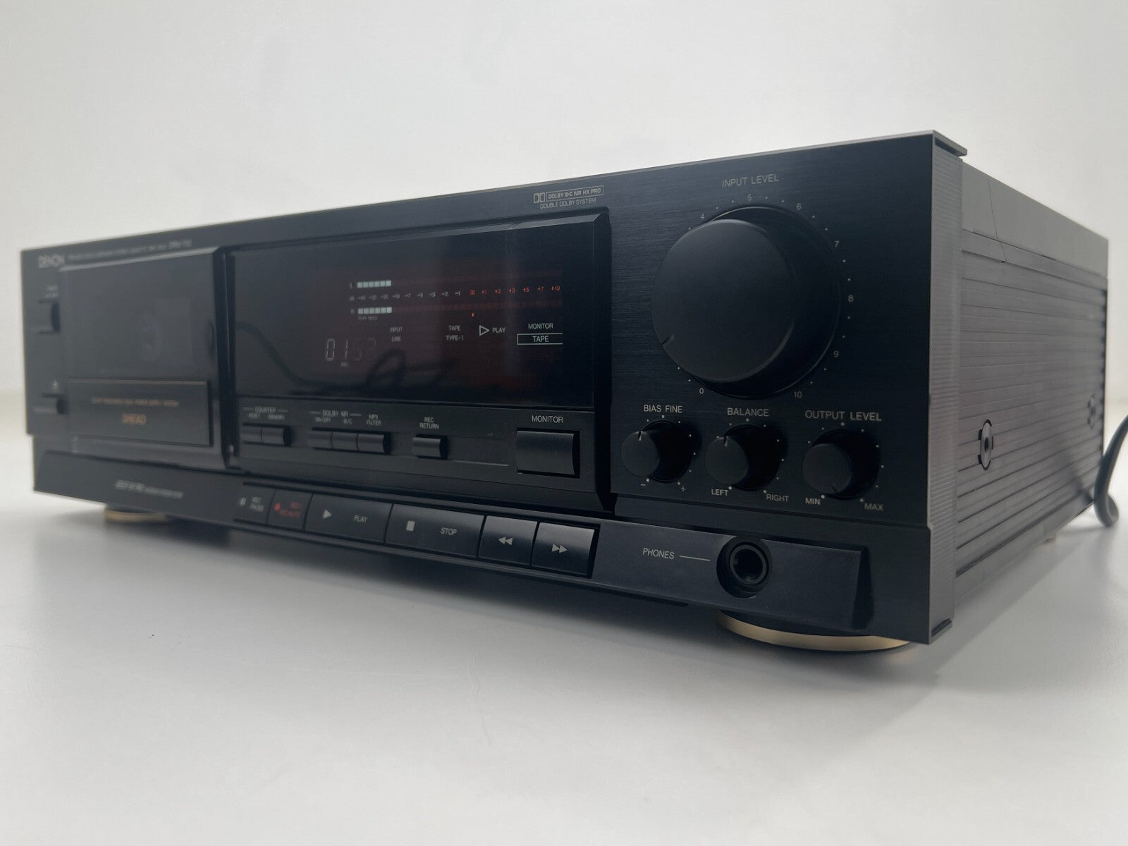 Denon DRM-700 - Cassettedeck met 3 koppen
