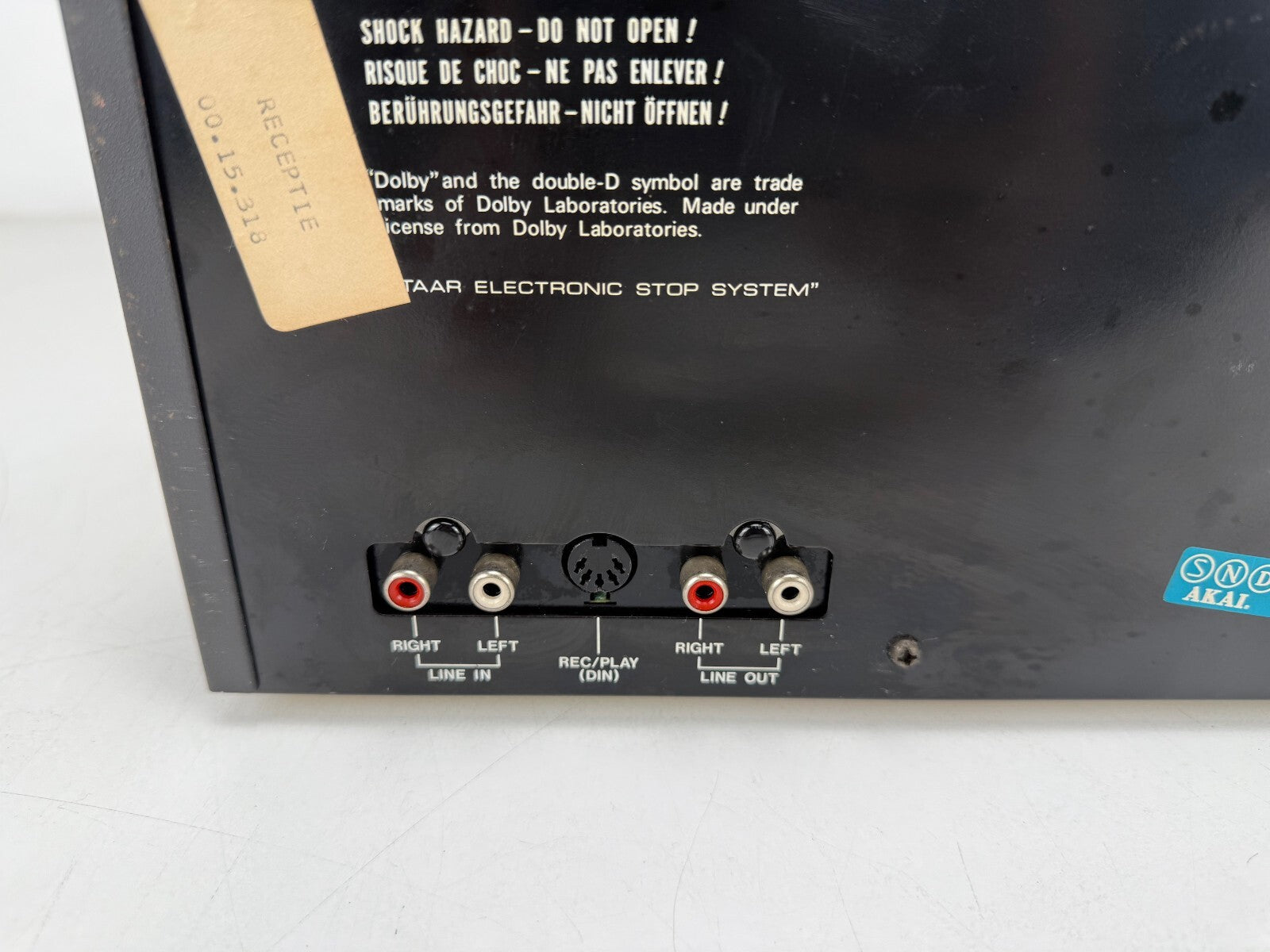 Akai GX-M30 2-Head Stereo Cassette Deck - Light serviced