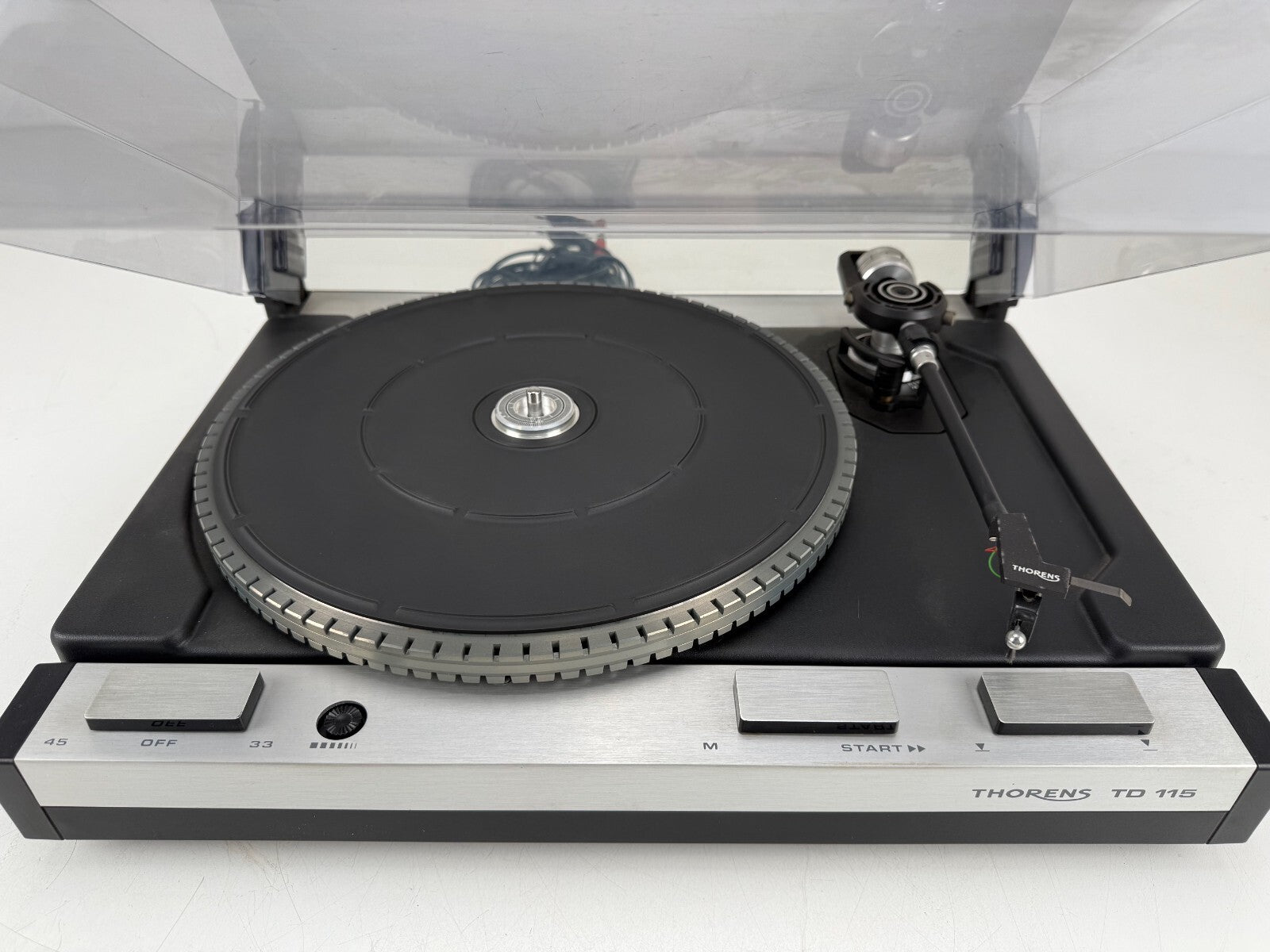 Thorens TD 115 Belt-Drive Turntable With Stanton 681EEE Cartridge - Original Box