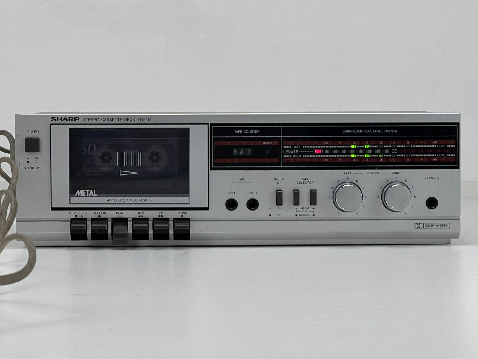 Sharp RT-115 - Cassette Deck