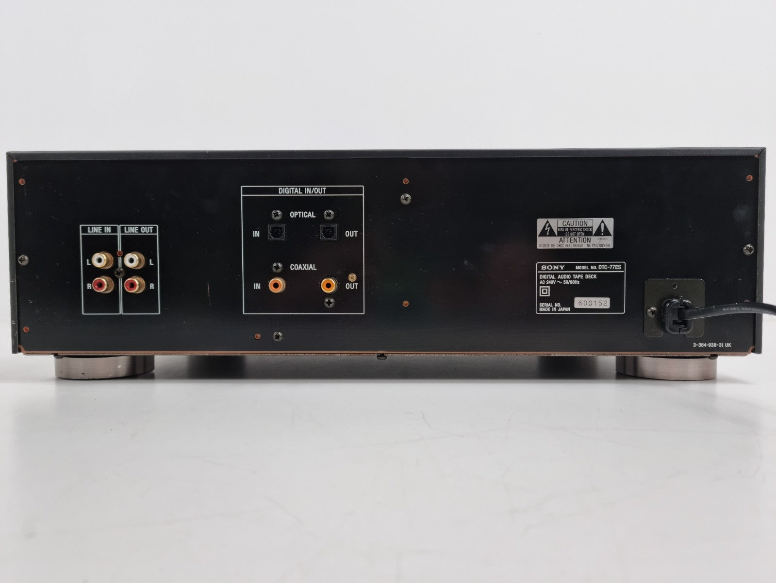 Sony DTC-77ES Digital Audio Tape Deck - Fully Serviced