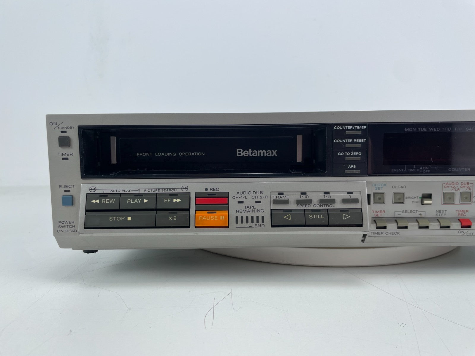 Sony Betamax SL-C9 ES – Serviced – Remote + Manual - Recapped