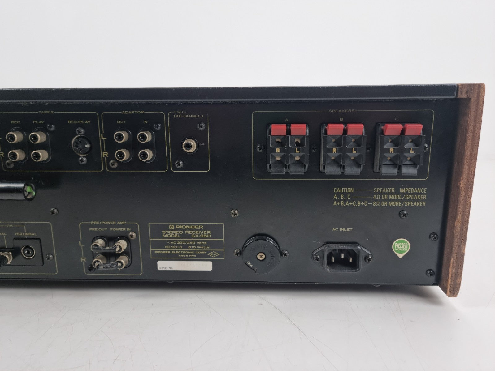 Pioneer SX-950 Stereo Receiver - (monster)