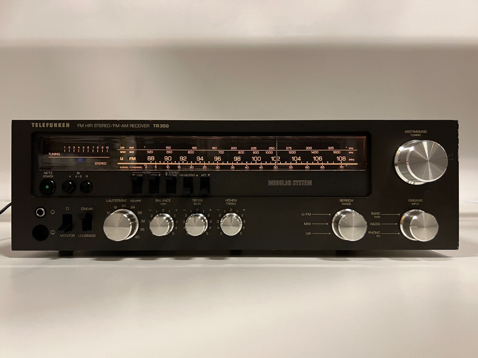 Telefunken TR-350 - Nice looking vintage Stereo Receiver