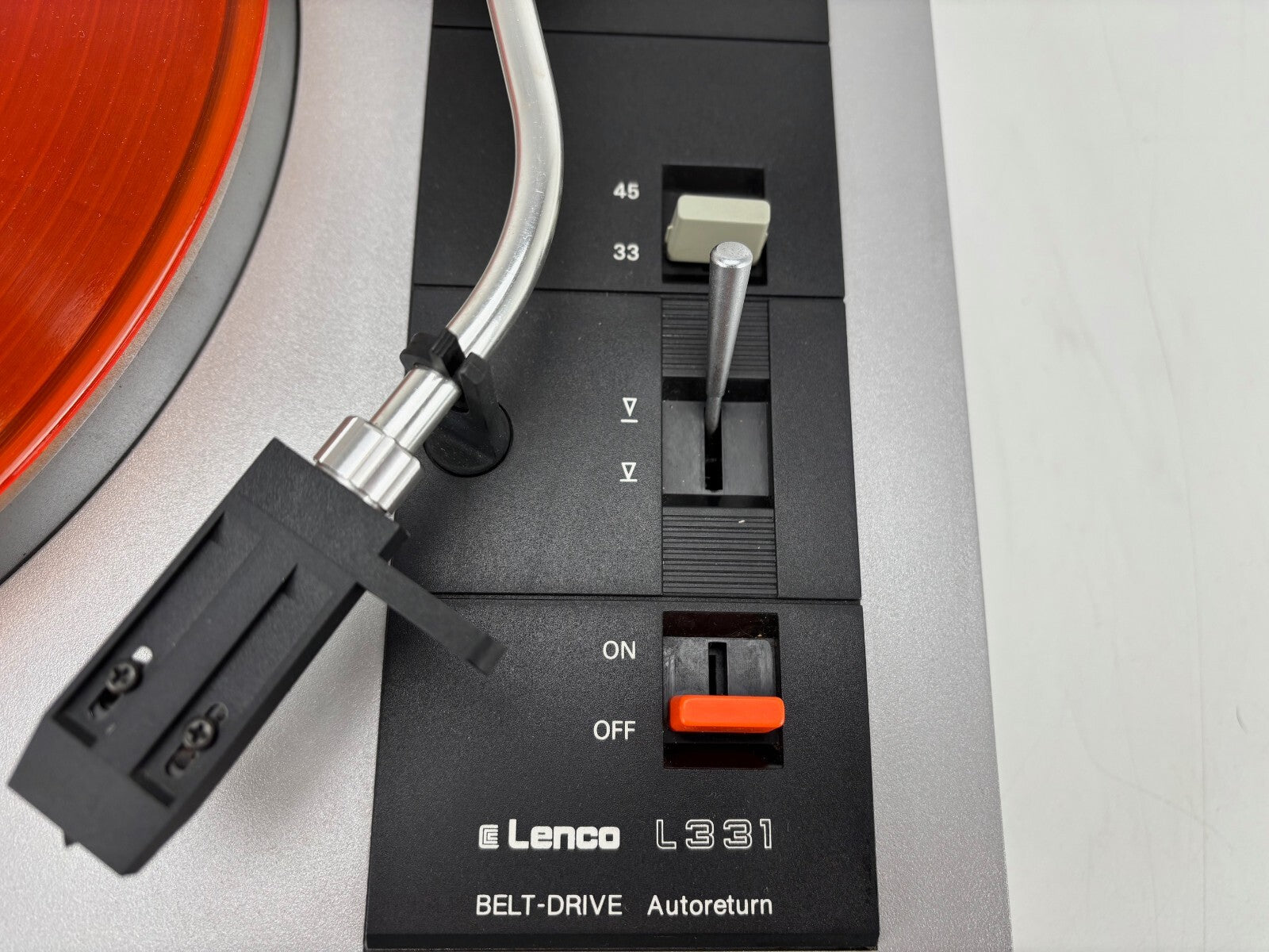 Lenco L 331 Belt Drive Auto return turntable -
