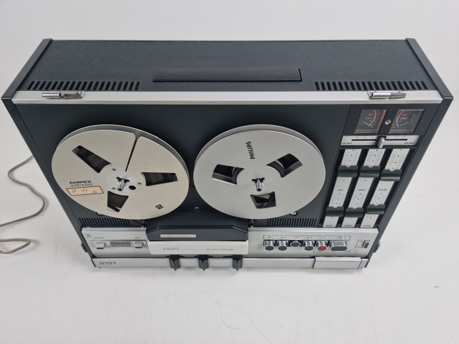 Aristona AR 9197 - Spoelbandrecorder - Licht onderhoud gehad - Met stofkap