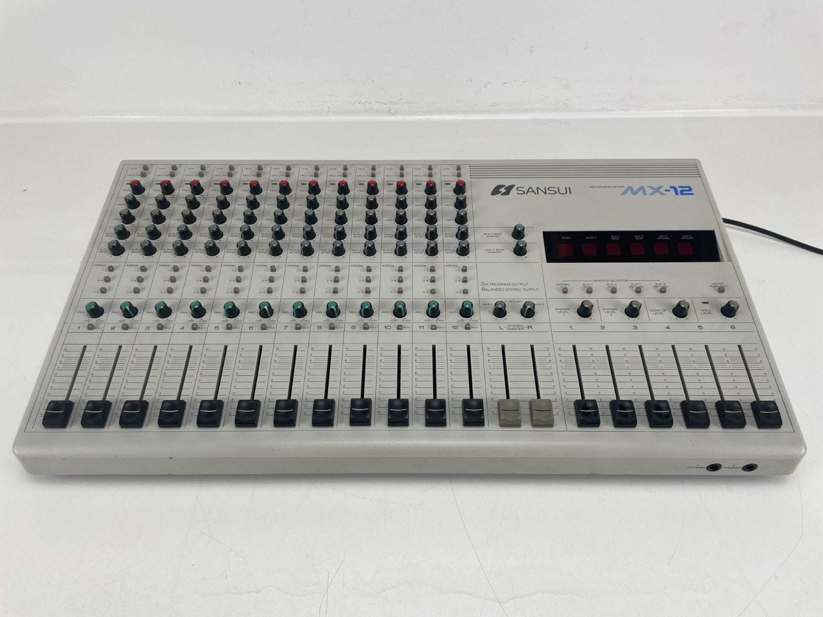 Sansui MX-12 channel Recording Mixer