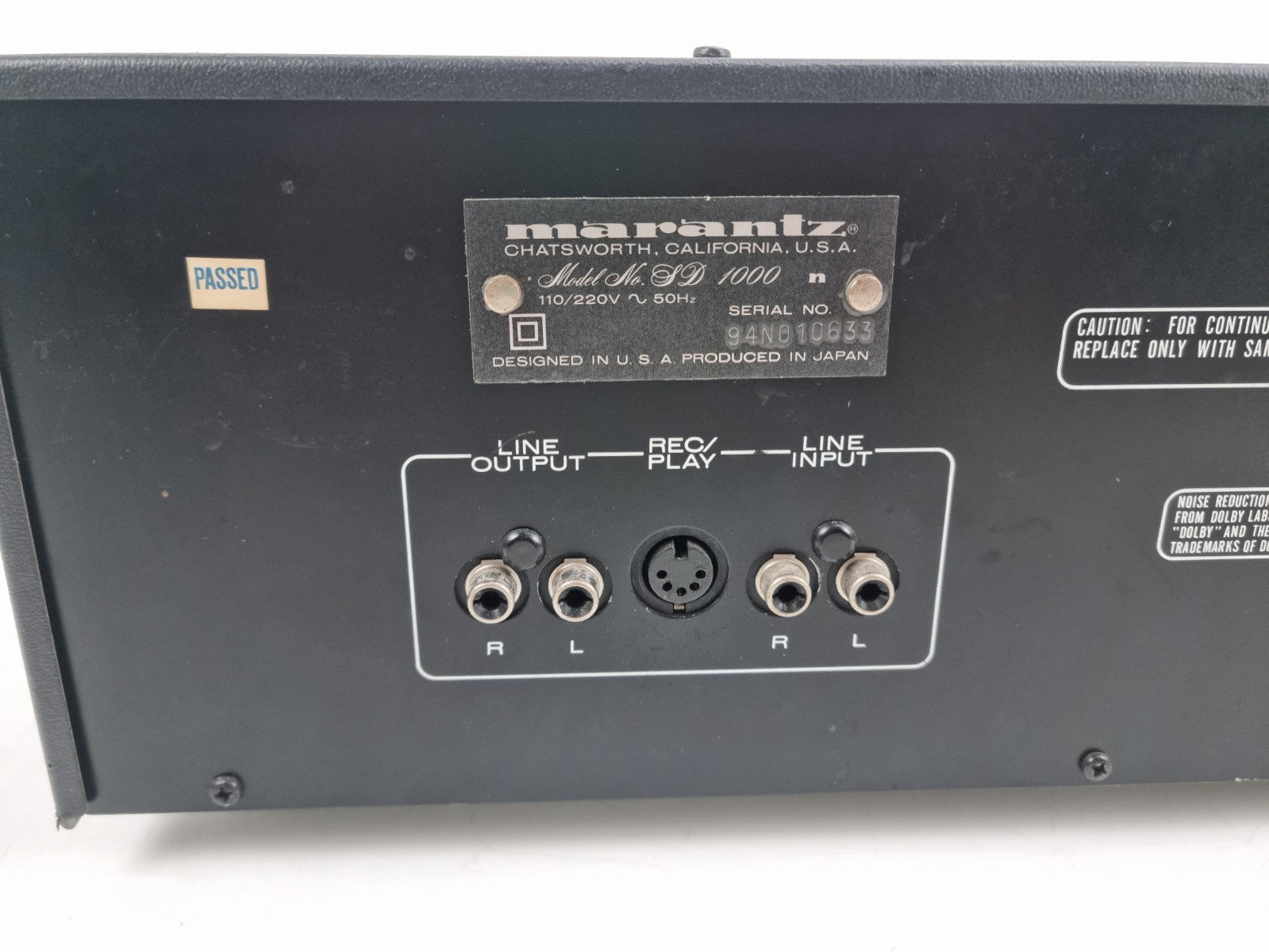 Marantz SD 1000 - Stereo Cassette Deck - Light serviced