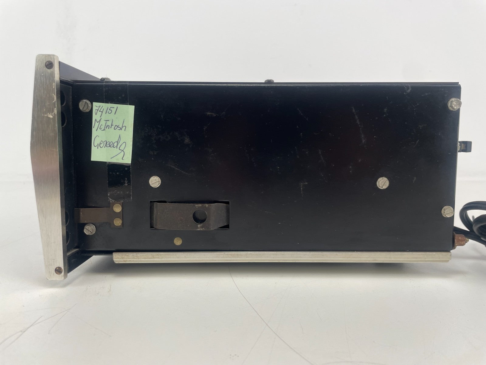 McIntosh C26 stereo voorversterker – volledig nagekeken en voorzien van nieuwe condensatoren, inclusief Nichicon-handleiding.