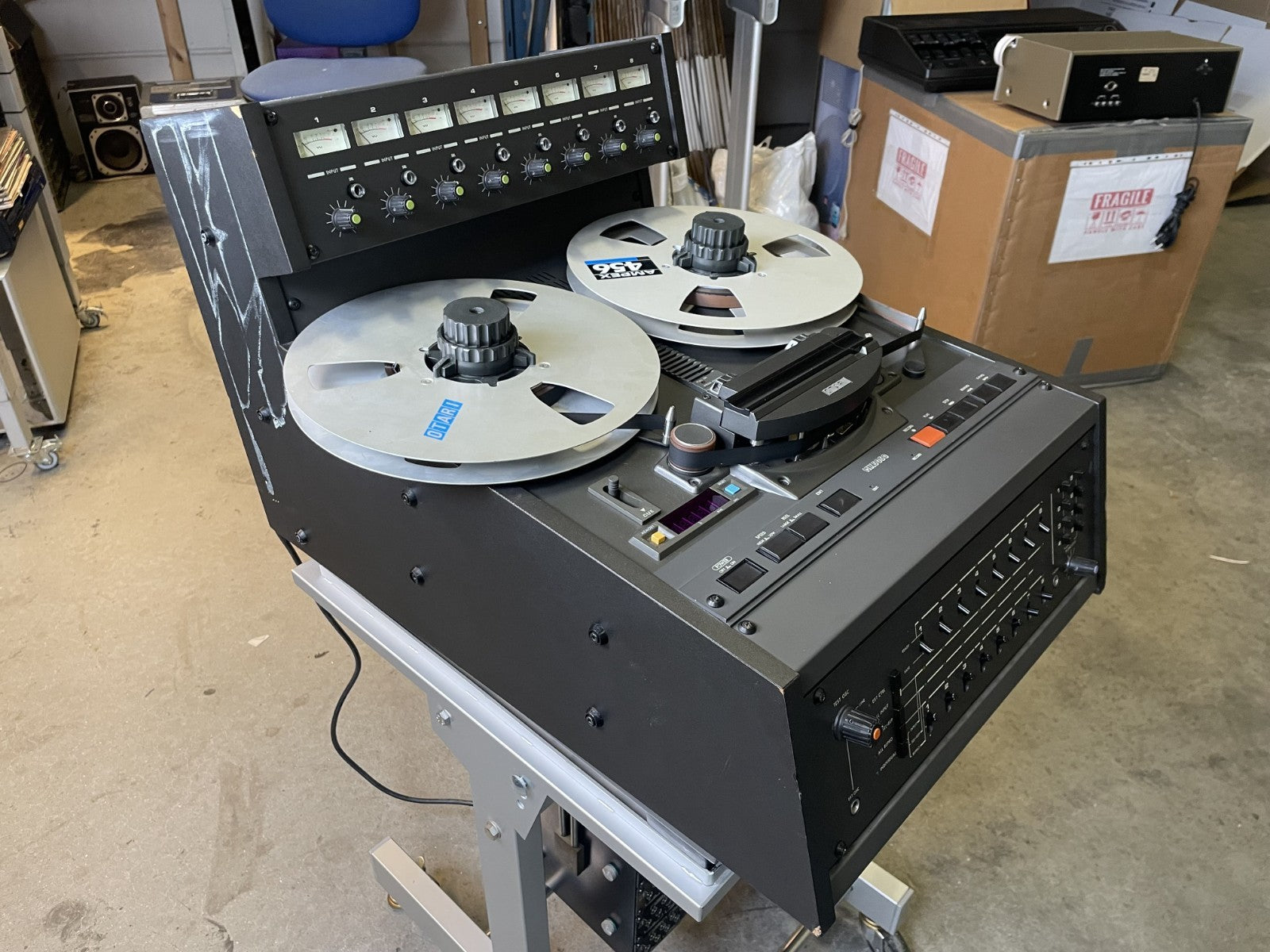 Otrai MX-5050 - 1/2'' 8 Track Recorder – With 4× dbx 150X - Console version