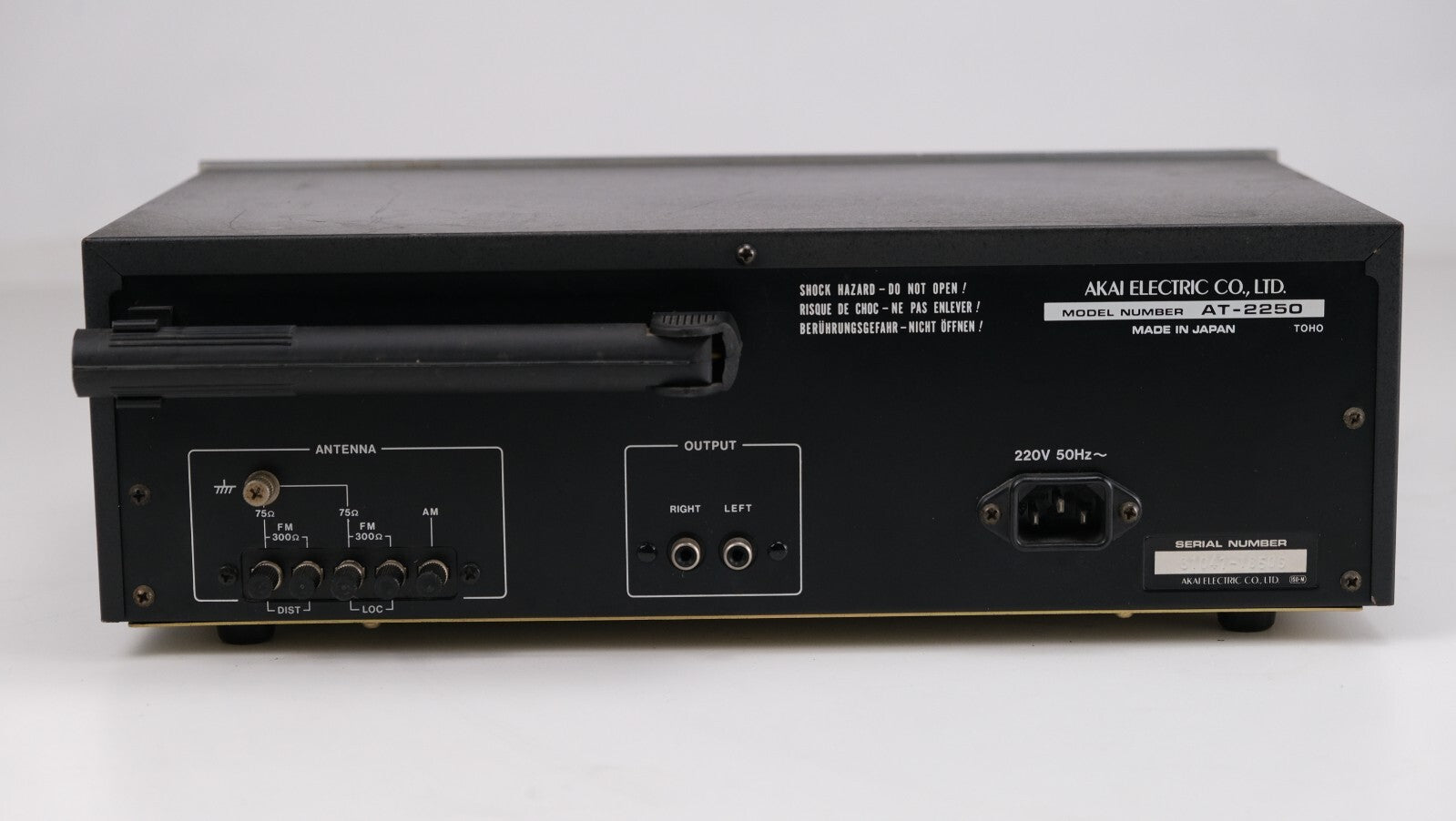 Akai AT-2250 - Tuner