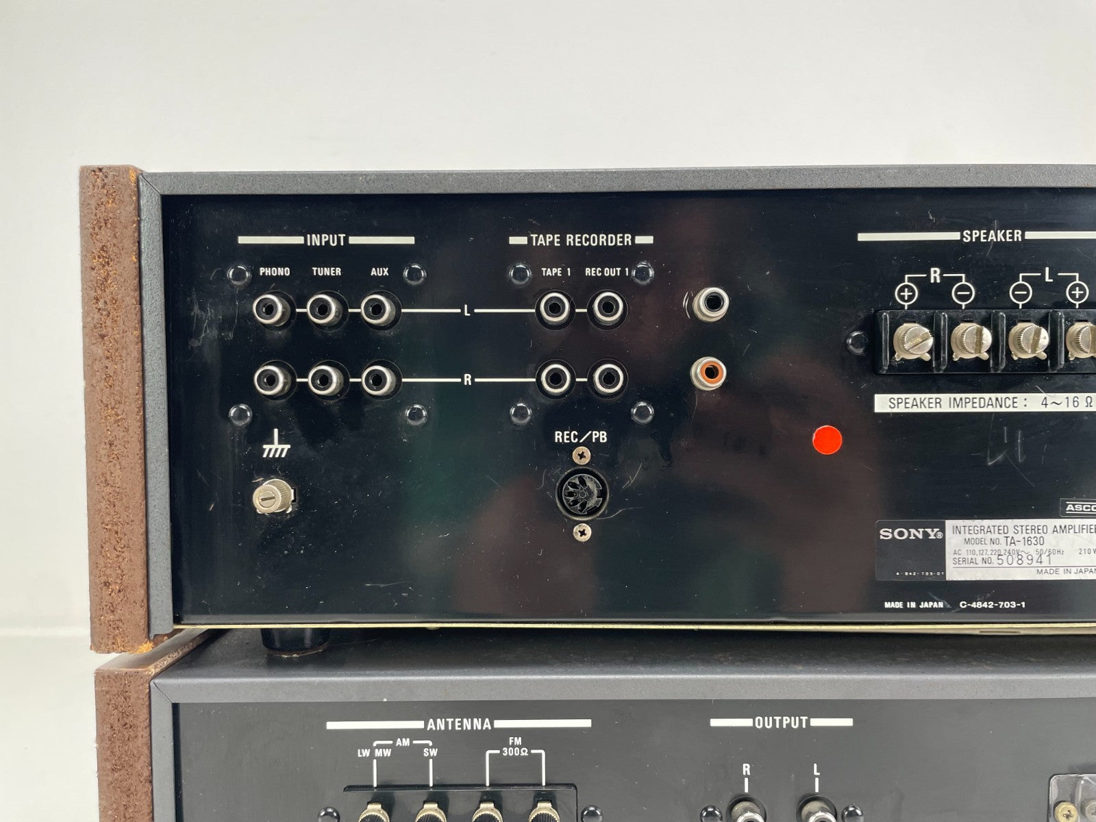 Sony TA-1630 Amplifier + ST-2950F Tuner – Excellent Condition - HiFi set