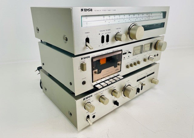 Tensai (Akai) TT-3345 AM/FM  Tuner + TFL 810T Cassette Deck + TA2330 Amplifier