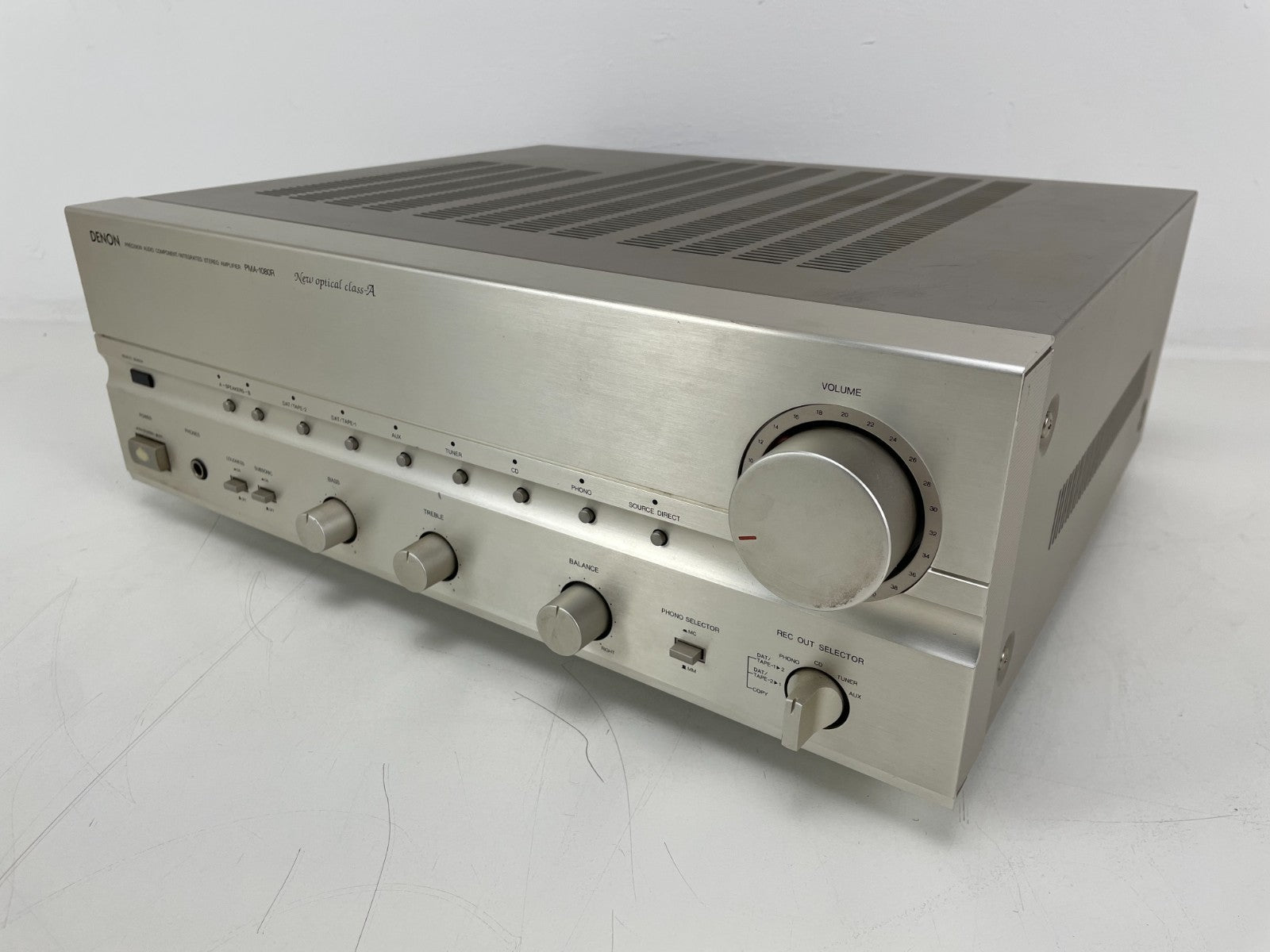 Denon PMA-1080R Integrated Amplifier – Class-A – Cleaned & Resoldered