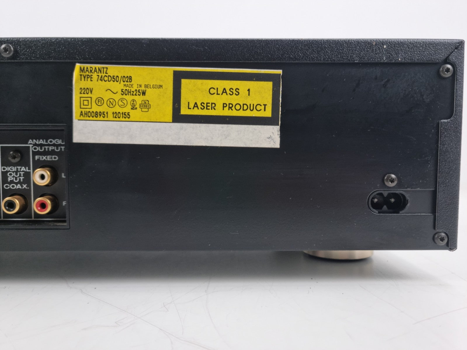 Marantz CD-50 Stereo Compact Disc Player - Light Serviced