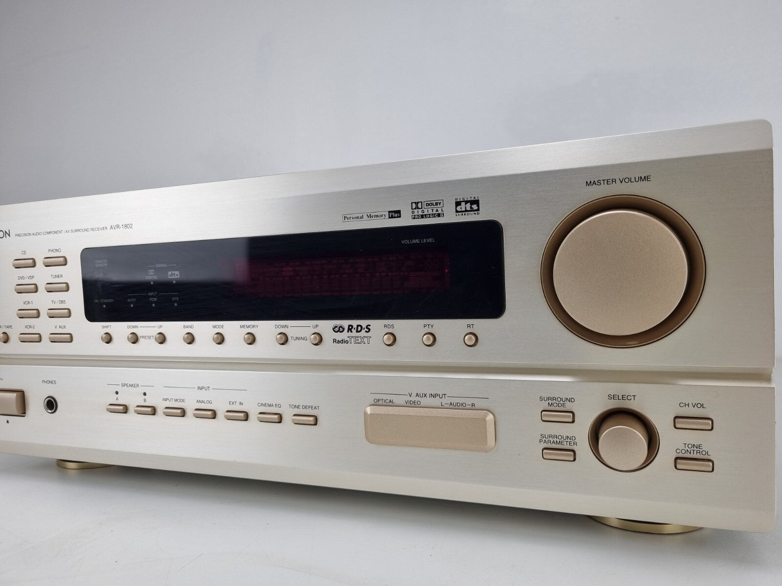 Denon AVR-1802 5.1 Stereo amplifier - Champagne
