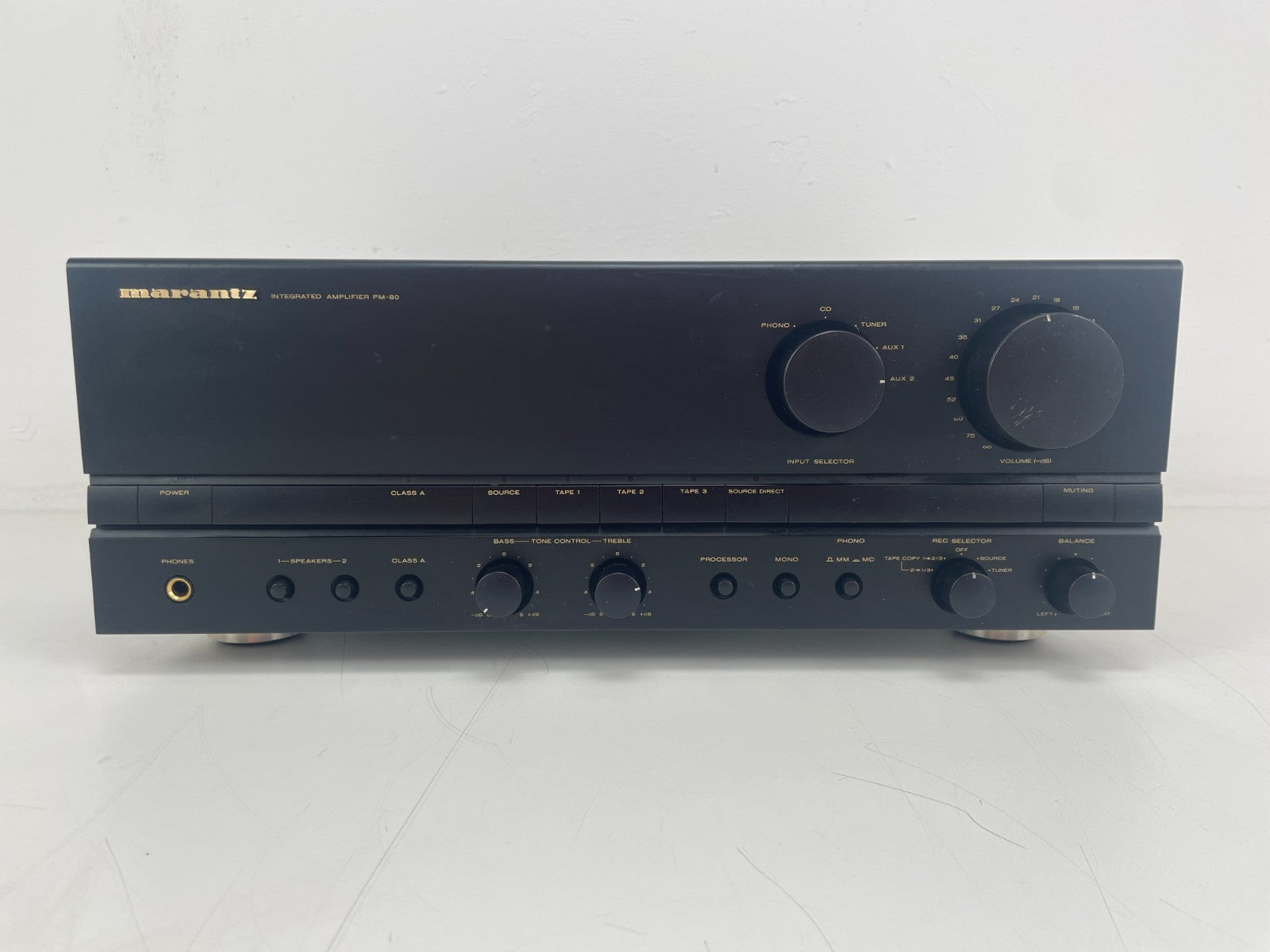 Marantz PM-80 Integrated Amplifier - 100 wat into 8 Ohm - Made in Japan