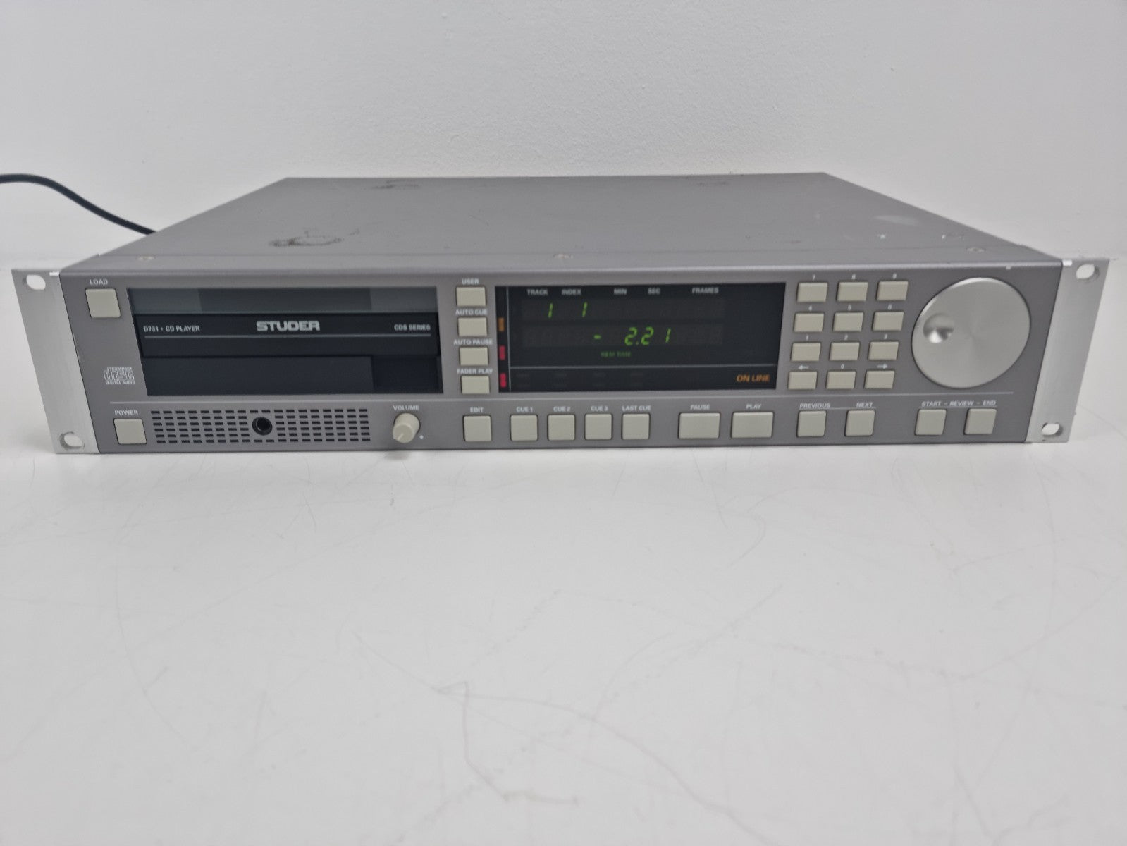 Studer D731 CD Player -  CDS Series - Professional broadcast quality!