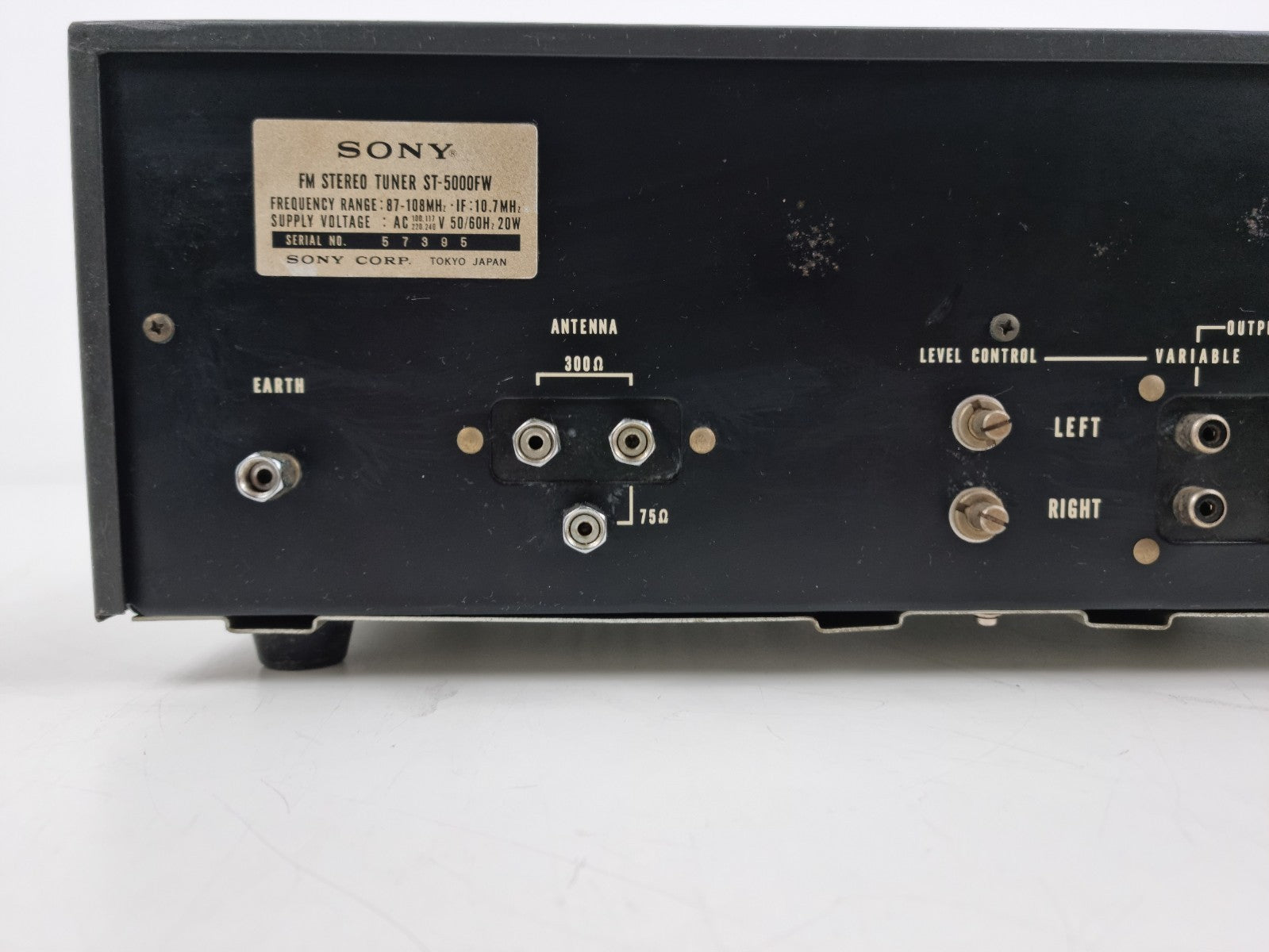 Sony ST-5000F FM Stereo Tuner