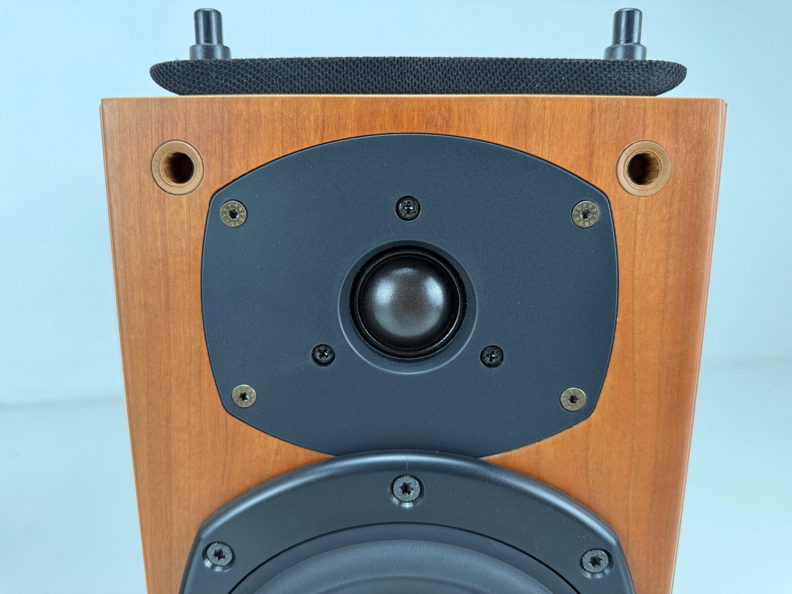 Tannoy Revolution R1 Bookshelf Speakers Set With Manual - Matched Pair - B-Wired