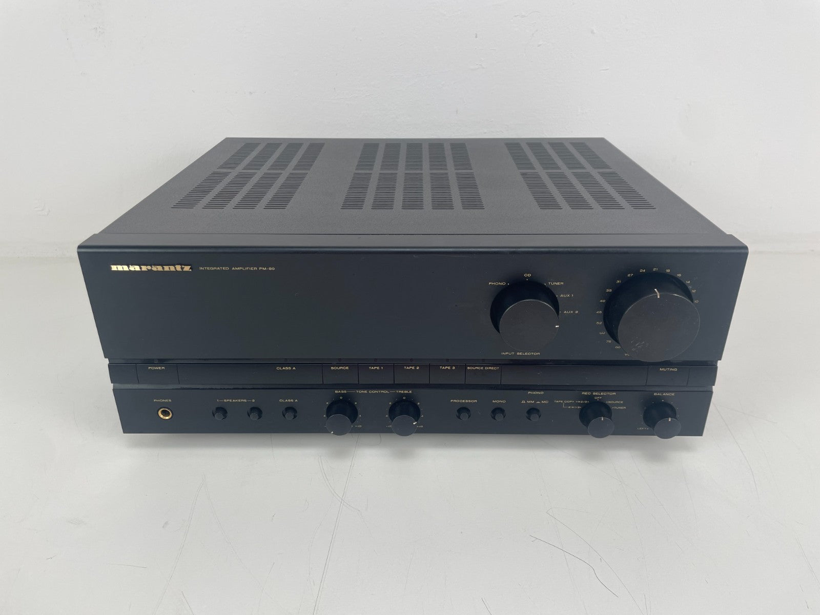 Marantz PM-80 Integrated Amplifier - 100 wat into 8 Ohm - Made in Japan