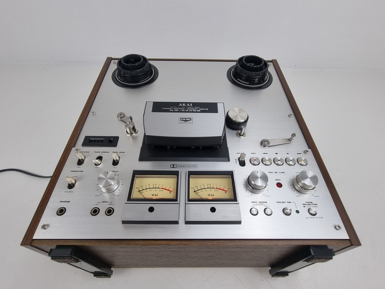 Akai GX-630DB - 26CM 1/4'' Tape Deck - With Original AKAI NABS - Fully serviced