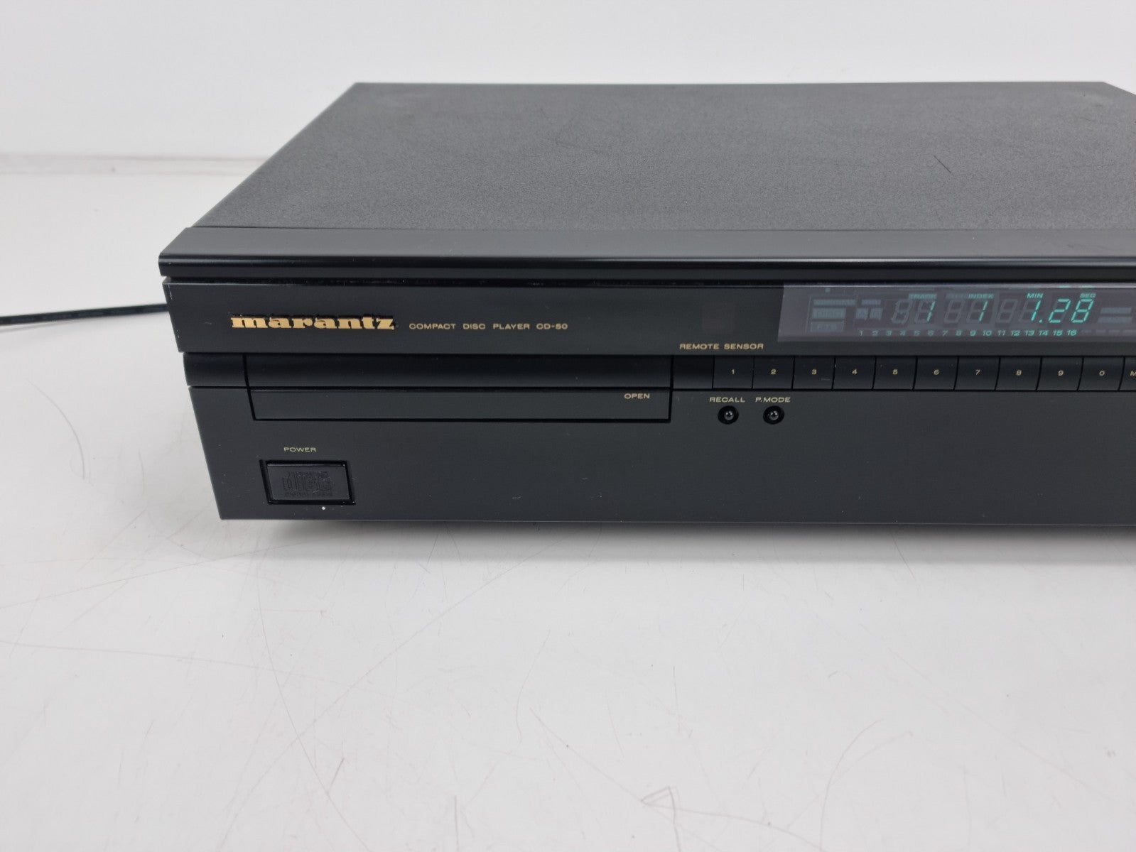 Marantz CD-50 Stereo Compact Disc Player - Light Serviced