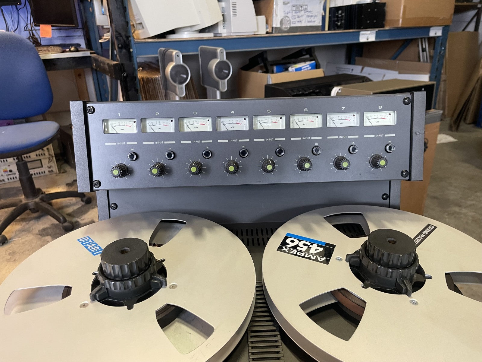 Otrai MX-5050 - 1/2'' 8 Track Recorder – With 4× dbx 150X - Console version