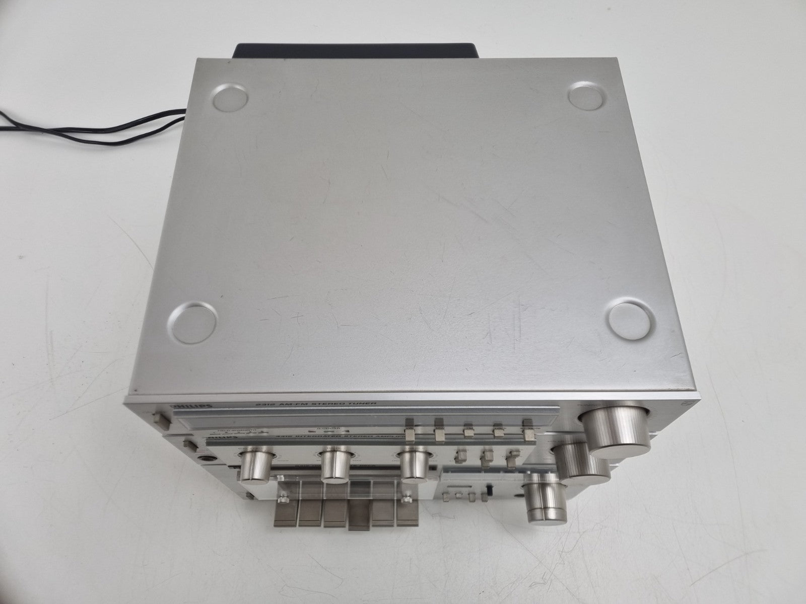 Philips 2312 AM/FM  Tuner - 4312 Integrated Stereo  Amplifier - 6312 HIFI Cassette