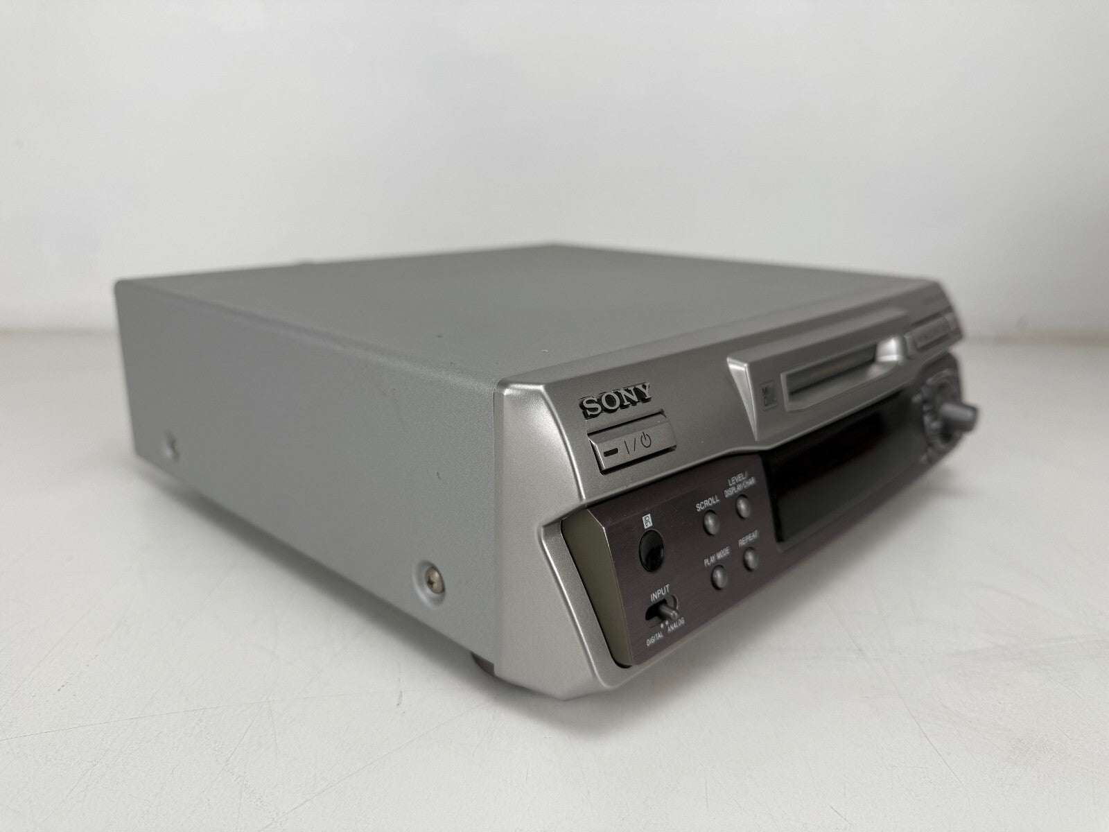 Sony MDS-S40 Mini Disc Deck With Original Box - Remote Control - Manuals