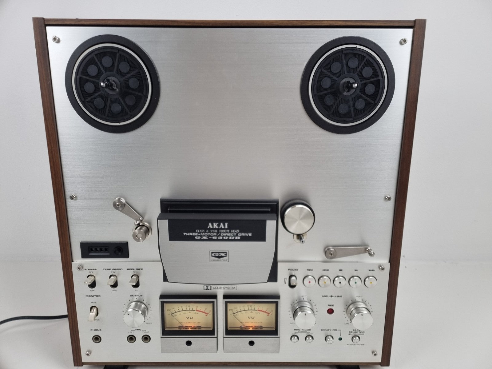 Akai GX-630DB - 26CM 1/4'' Tape Deck - With Original AKAI NABS - Fully serviced