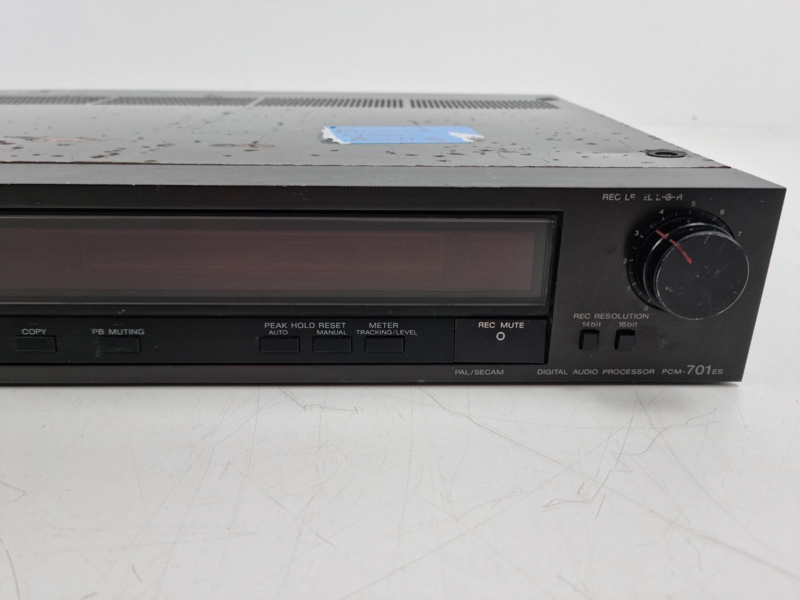 Sony pcm PCM-701ES Digital Audio Processor