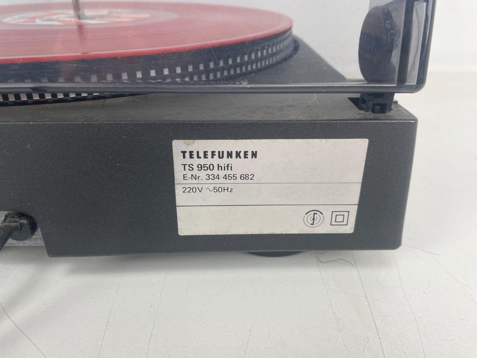 Telefunken TS950 HiFi Turntable - Direct Drive - Pitch Control