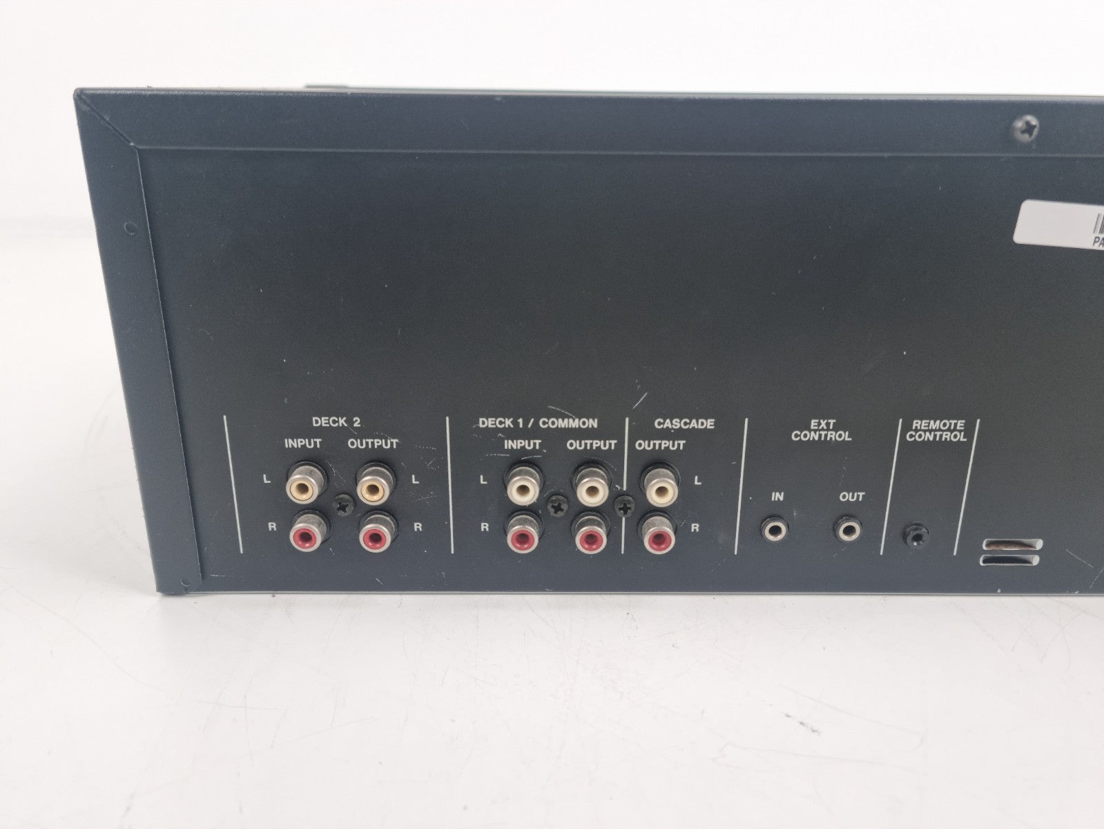 Tascam 302 Double Cassette Deck - With 19 inch Rack Mount