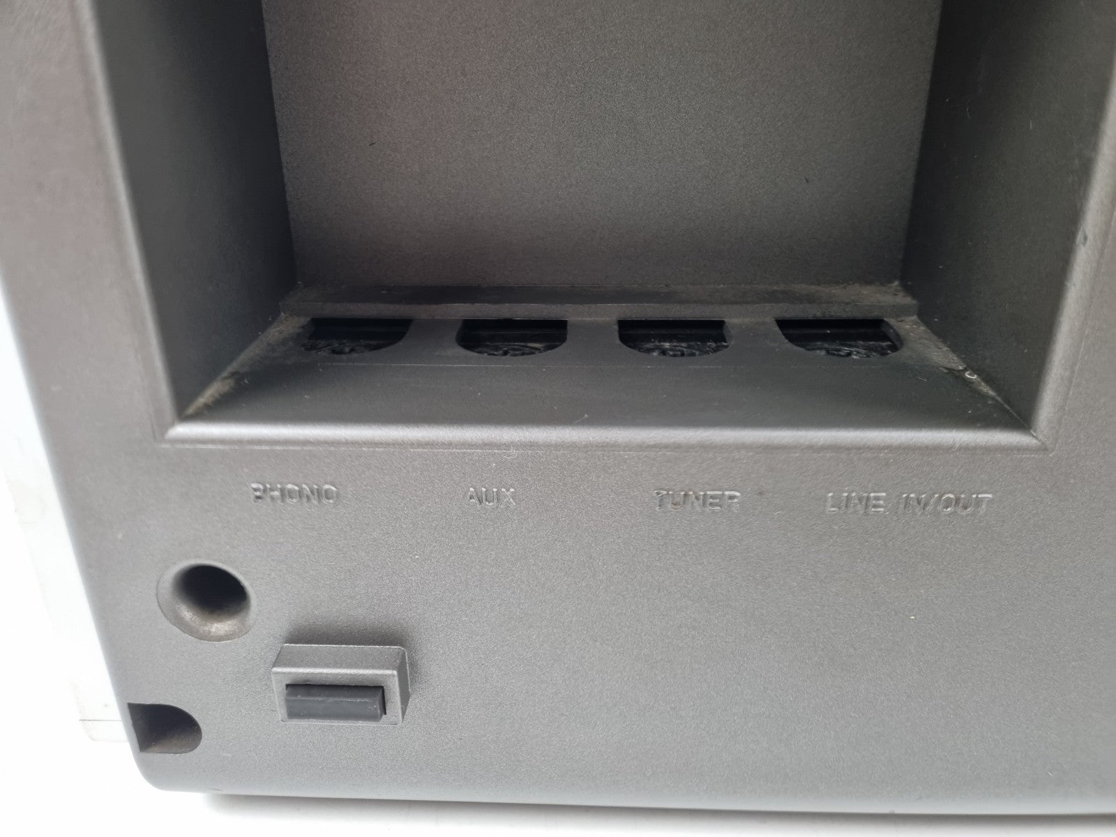 Philips N 4422 - 1/4'' Reel to Reel  Recorder- With Dustcover - With speakers