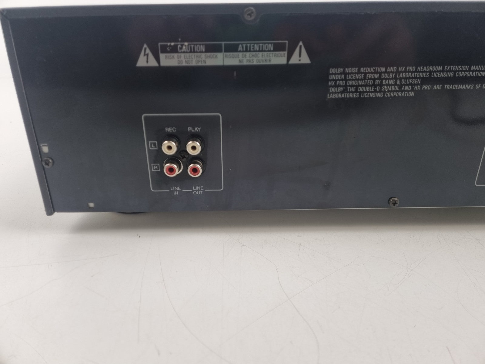 Kenwood KX-W4060 - Stereo Double Cassette Deck  - New Belts