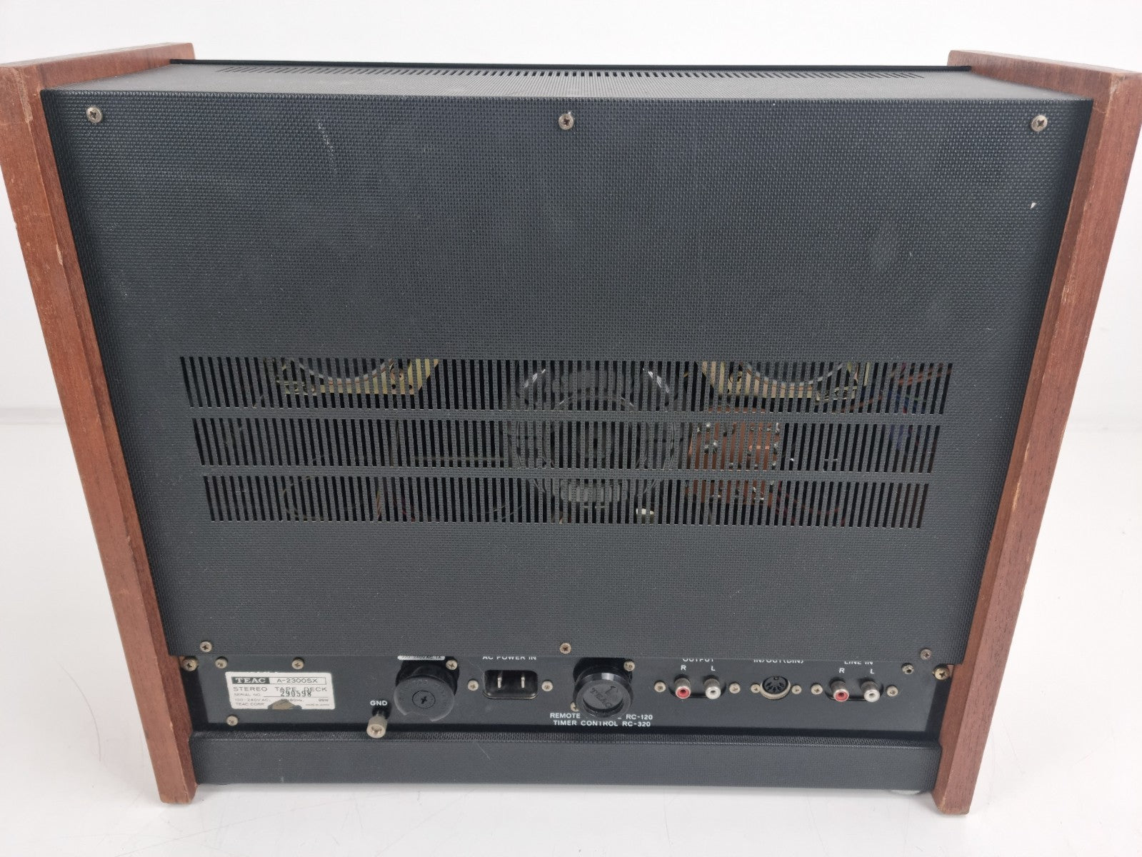 A-2300SX Stereo Reel to Reel Tape Recorder 1/4'' - 18CM - 4 track - 2 channel