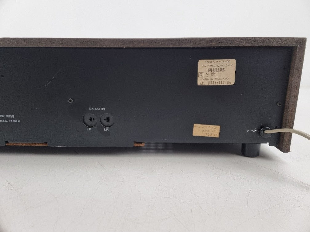 Philips 793 Receiver - With new power cable