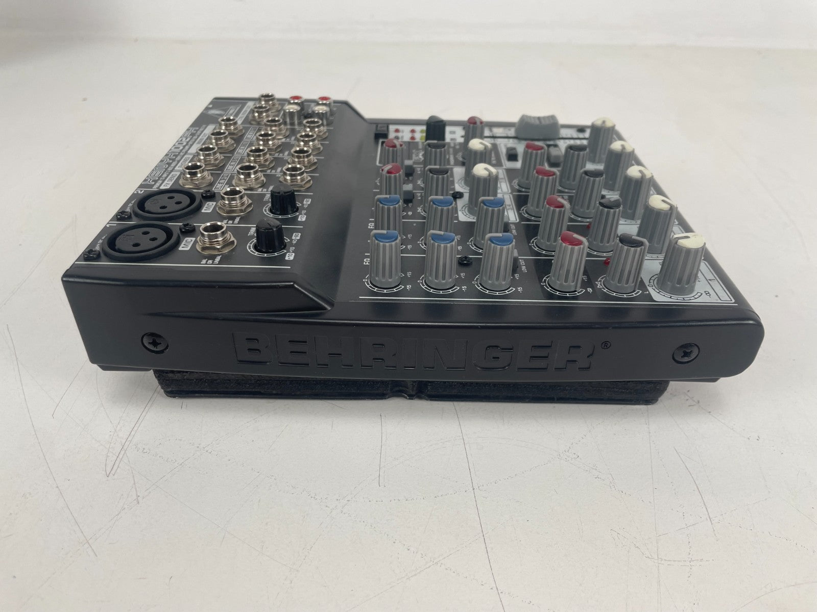 Behringer Xenyx 1002FX Mixer – Flight Case + Footswitch