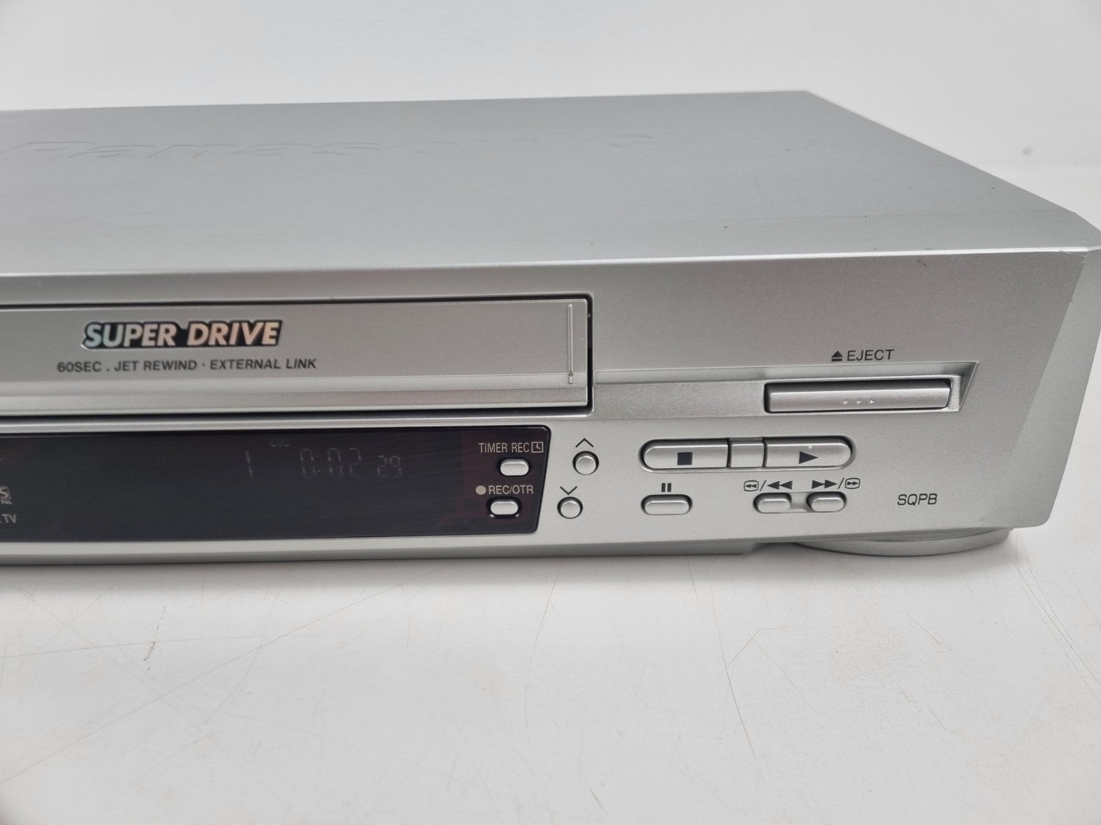 Panasonic NV-SJ220  Super Drive VHS Player With Remote
