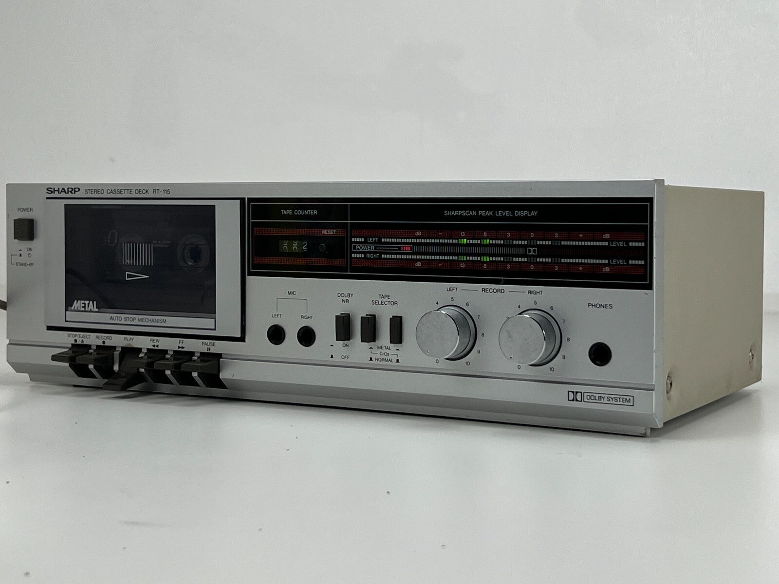 Sharp RT-115 - Cassette Deck