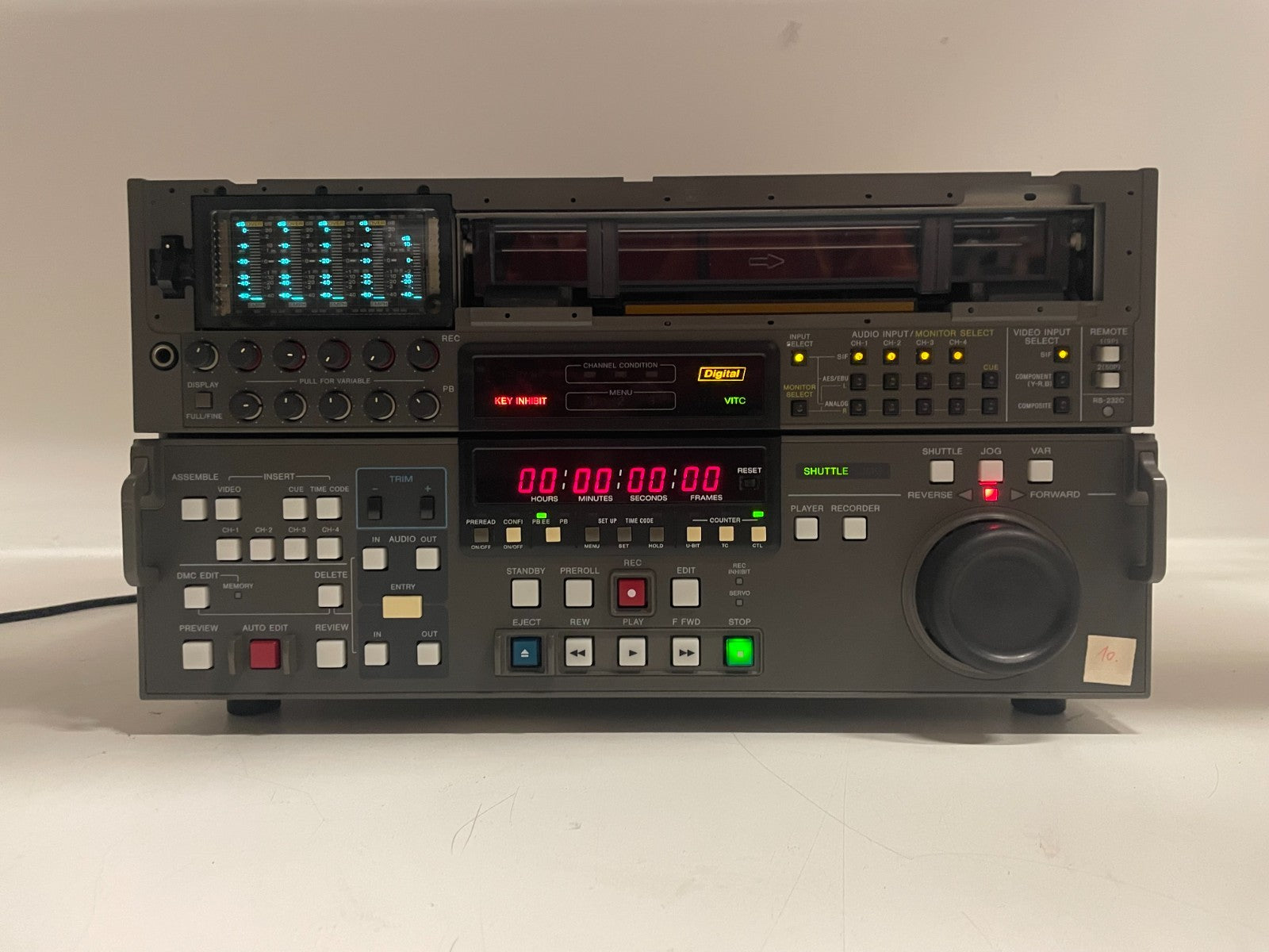 Sony DVW-A500P DigiBeta Video Recorder – Serviced/Recapped