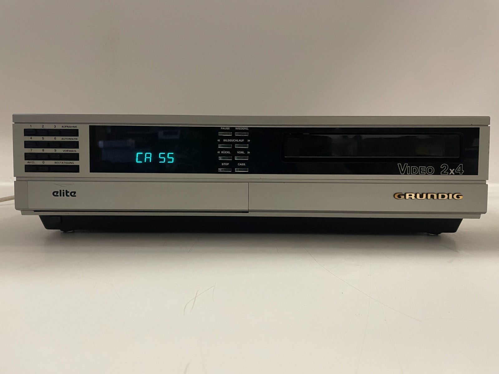 Grundig 2x4 Video 2000 VCR – Fully Serviced