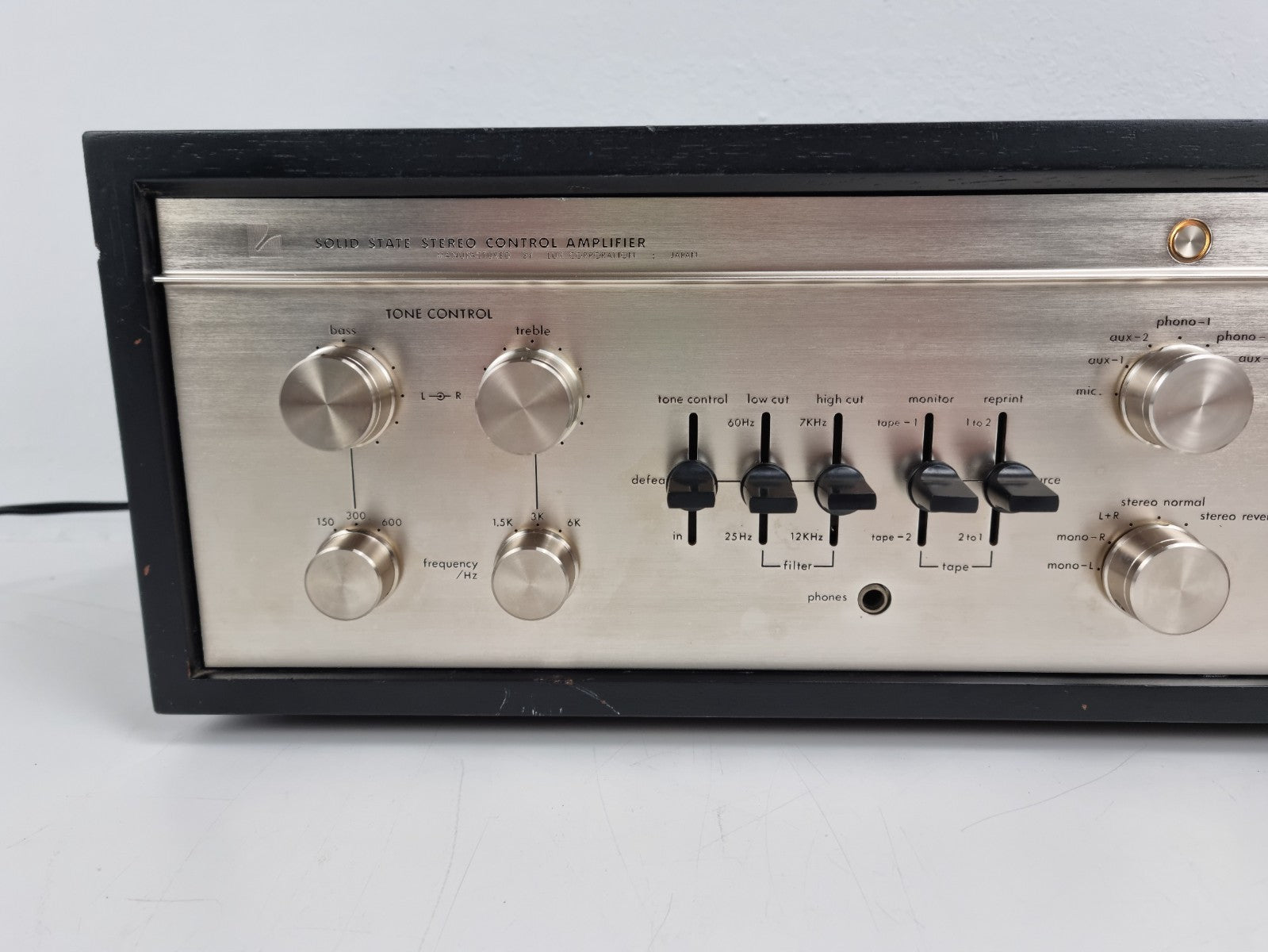 Luxman CL 350 Stereo Control Amplifier - Fully recapped with nichicons - Service