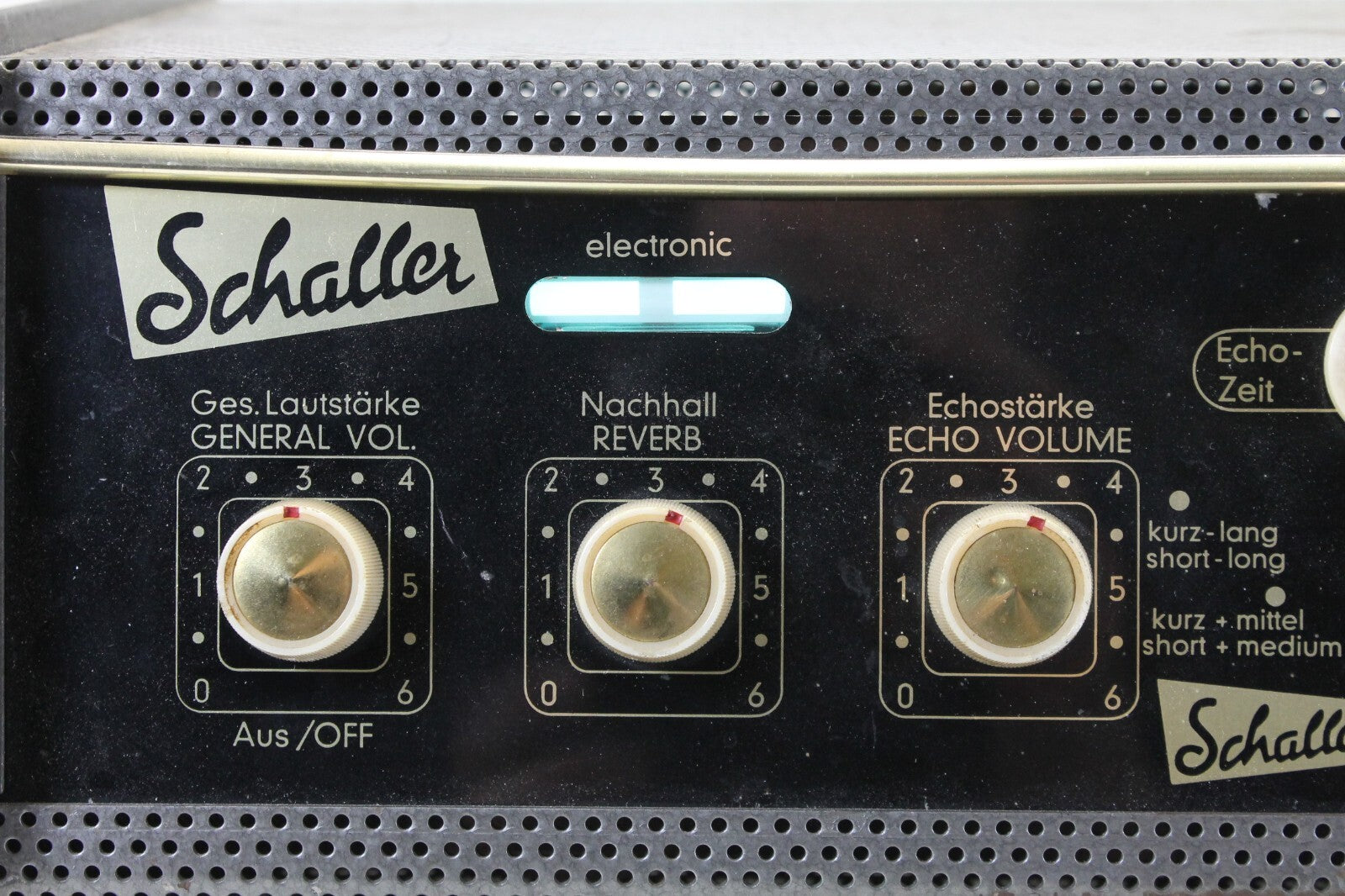 Schaller Vintage Echo-Sound vertragingseenheid