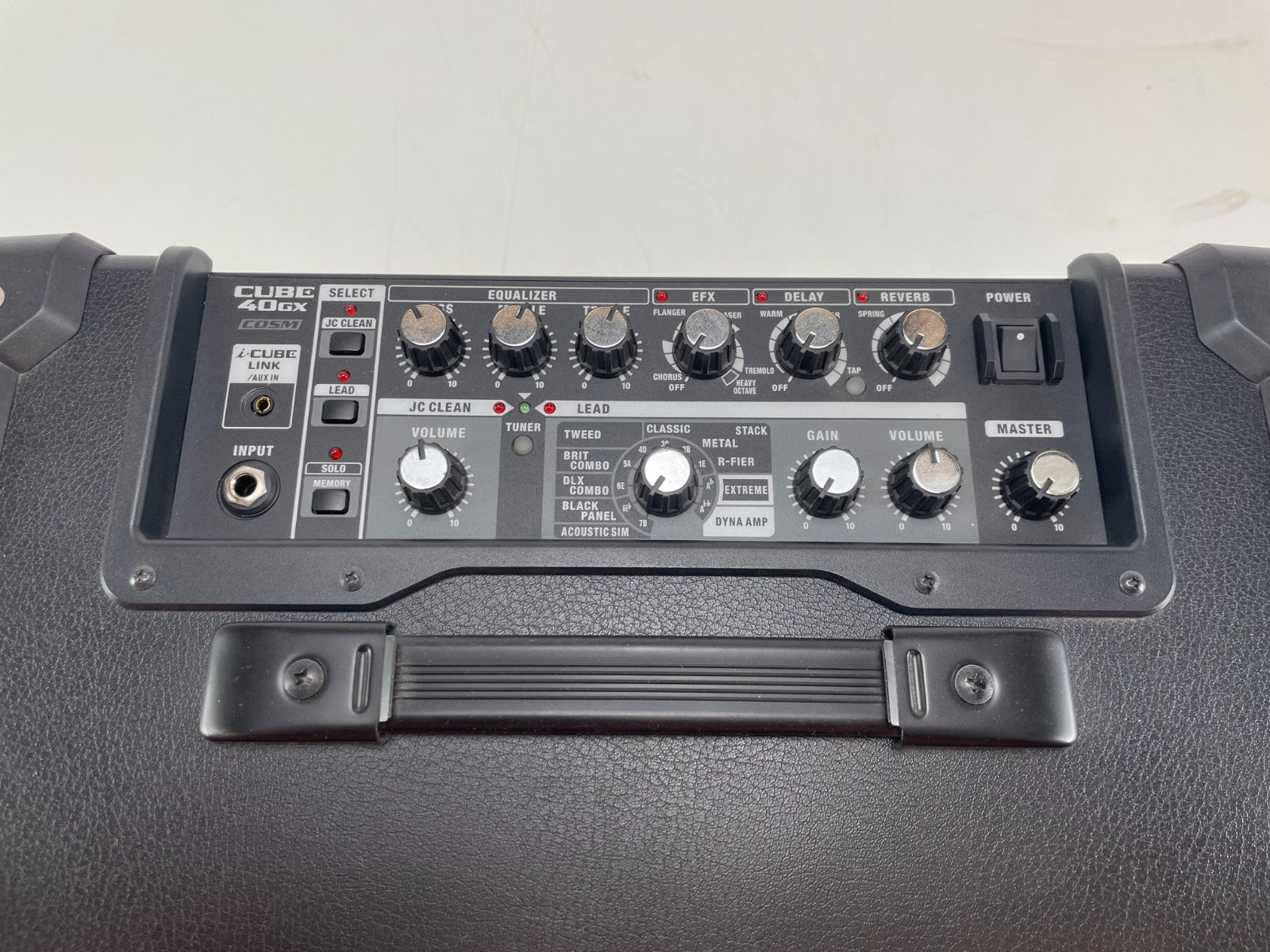 Roland Cube-40GX Guitar Amp – Mint Condition – Free Guitar Cable + Footswitch