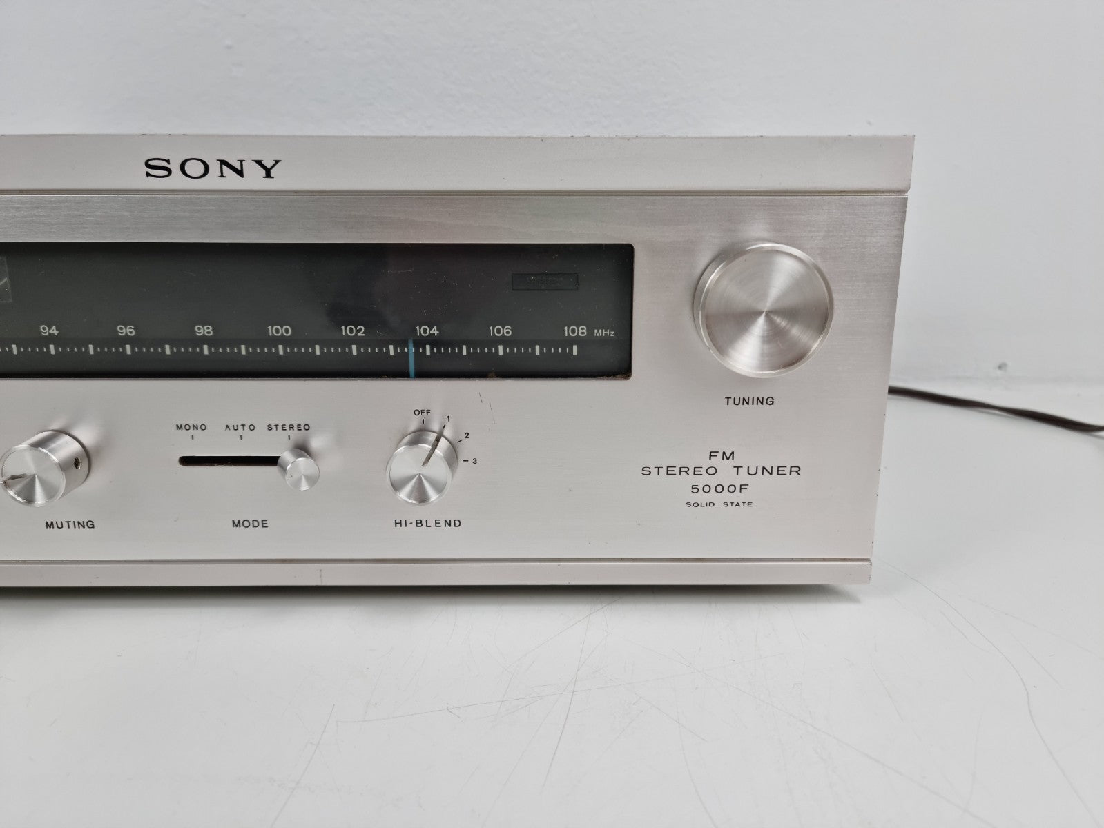 Sony ST-5000F FM Stereo Tuner