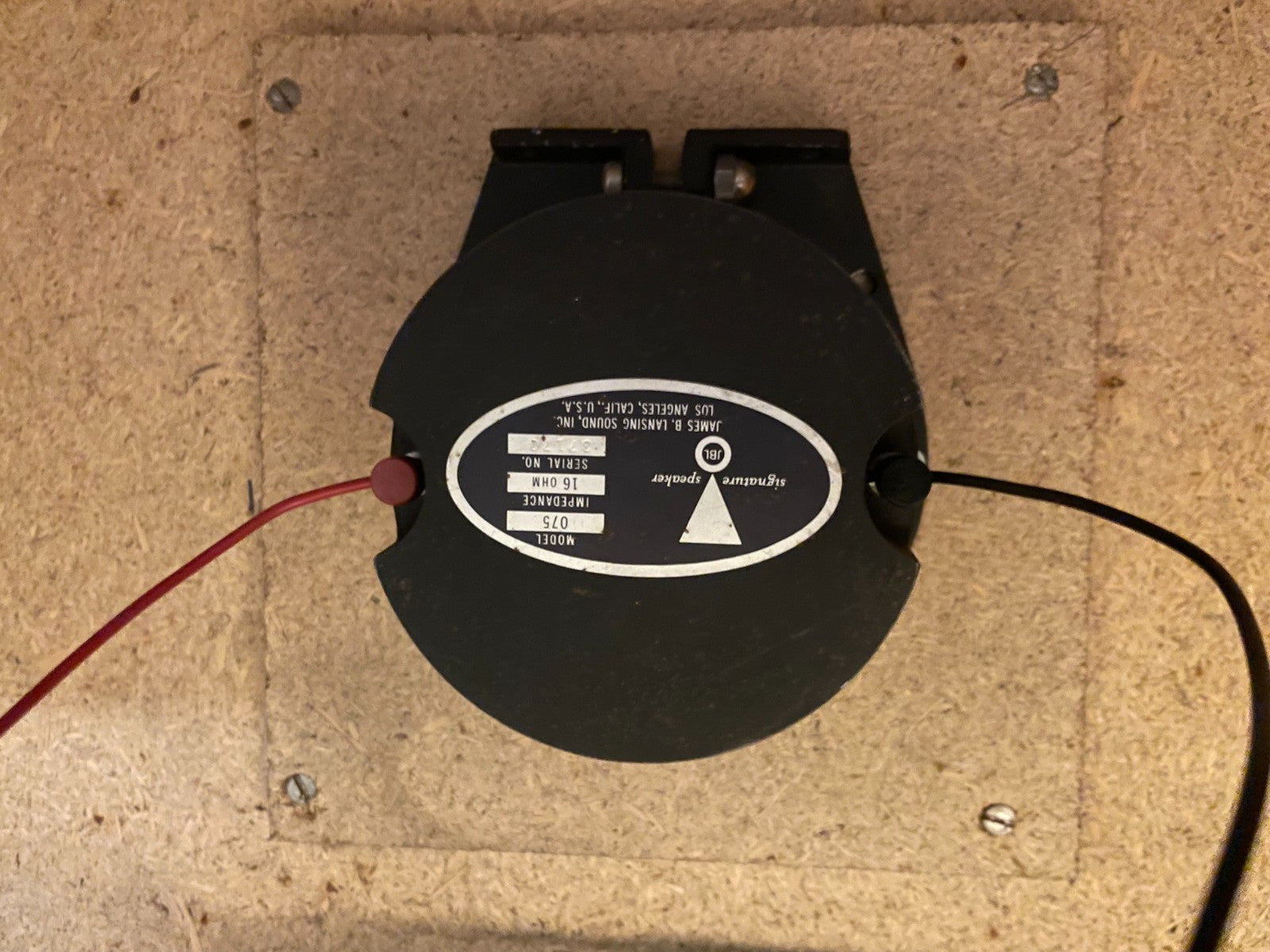 JBL C35 Speaker System - D130 woofer - James B lansing 075 Tweeter