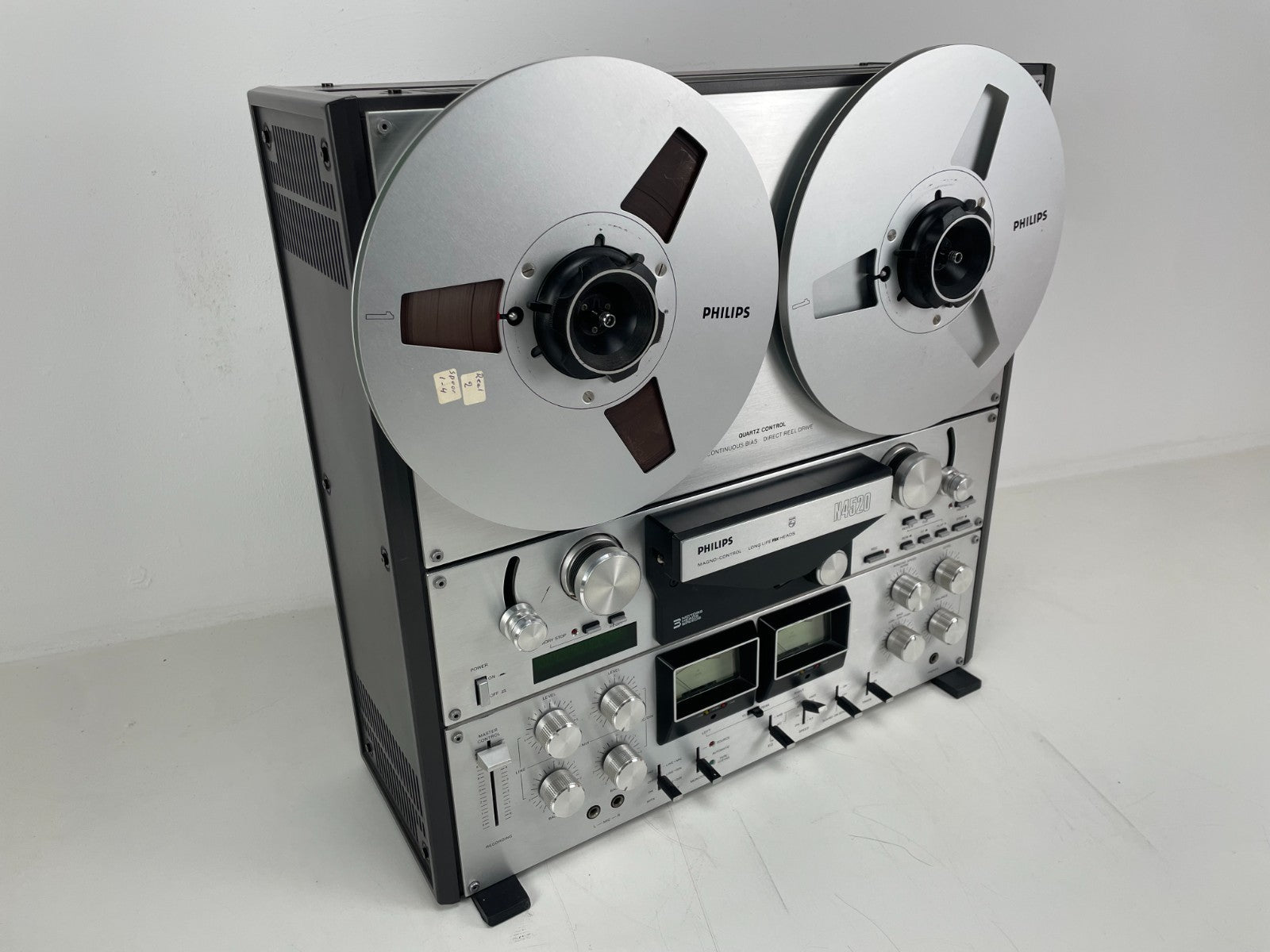 Philips N4520 spoelbandrecorder – 1/4 inch – 4 sporen – Licht onderhoud